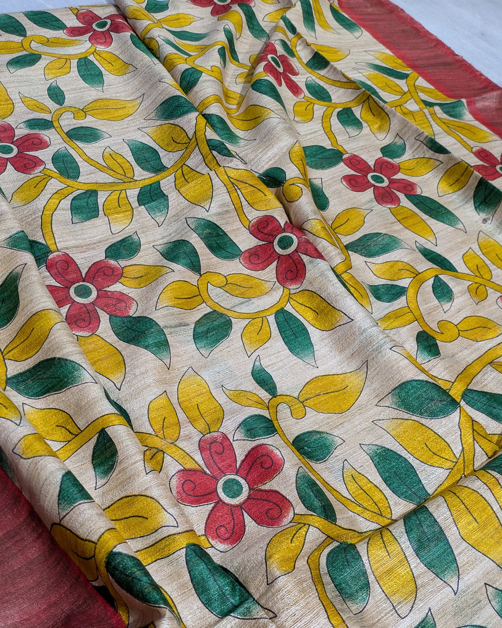 Ghicha Sari with Blouse Piece