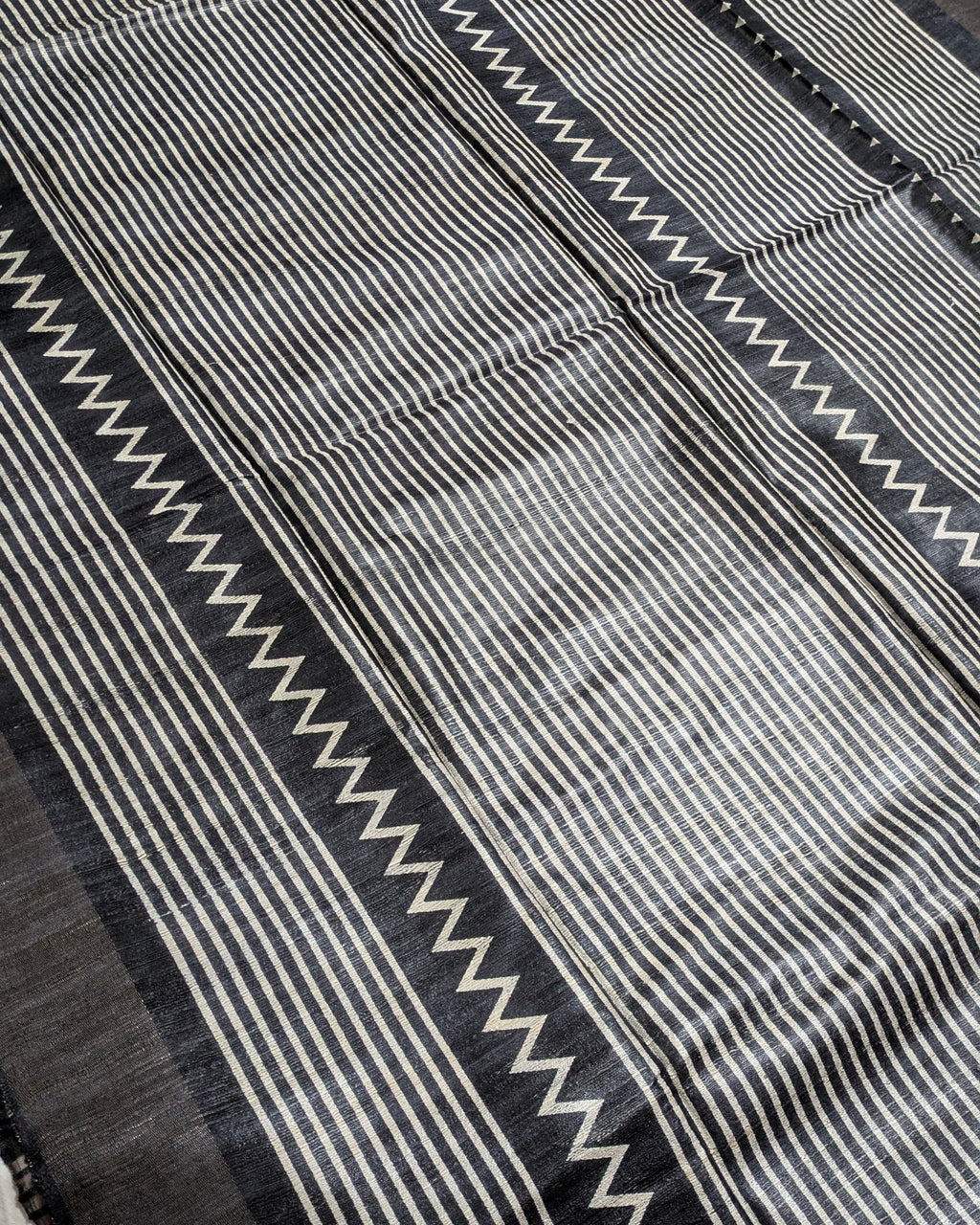 Printed Ghica Saree with Blouse Piece