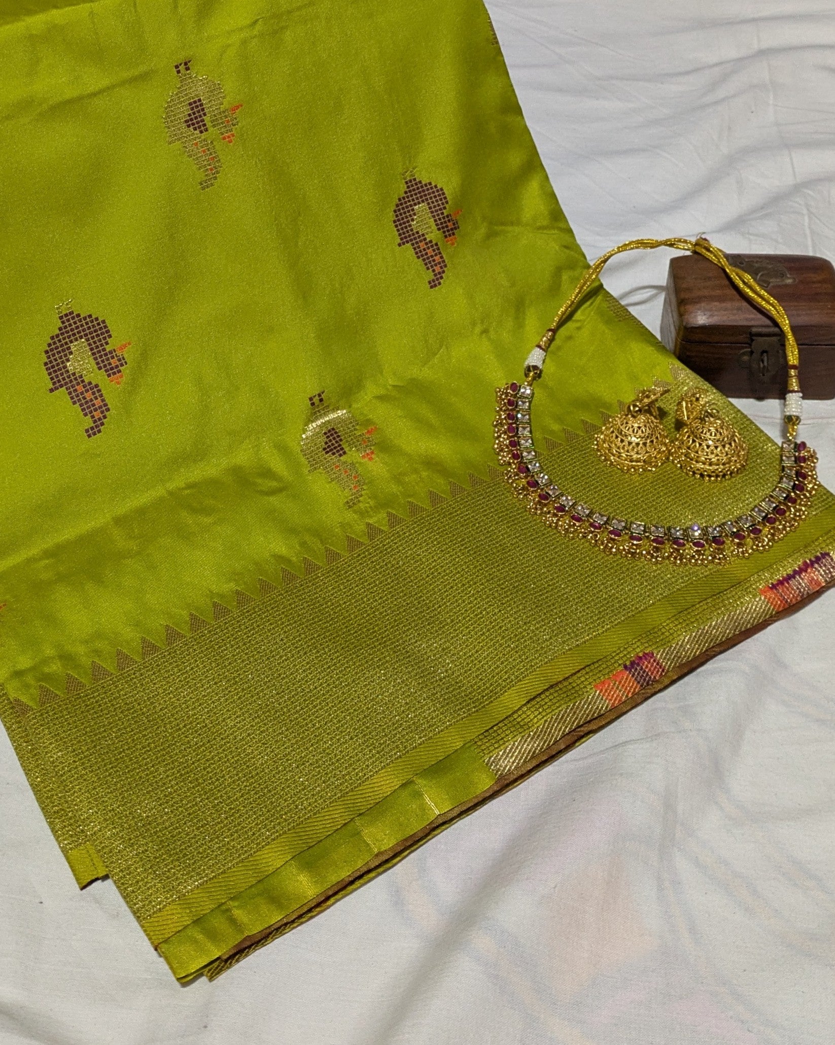 Kalakshetra Silk Sari (Replica)