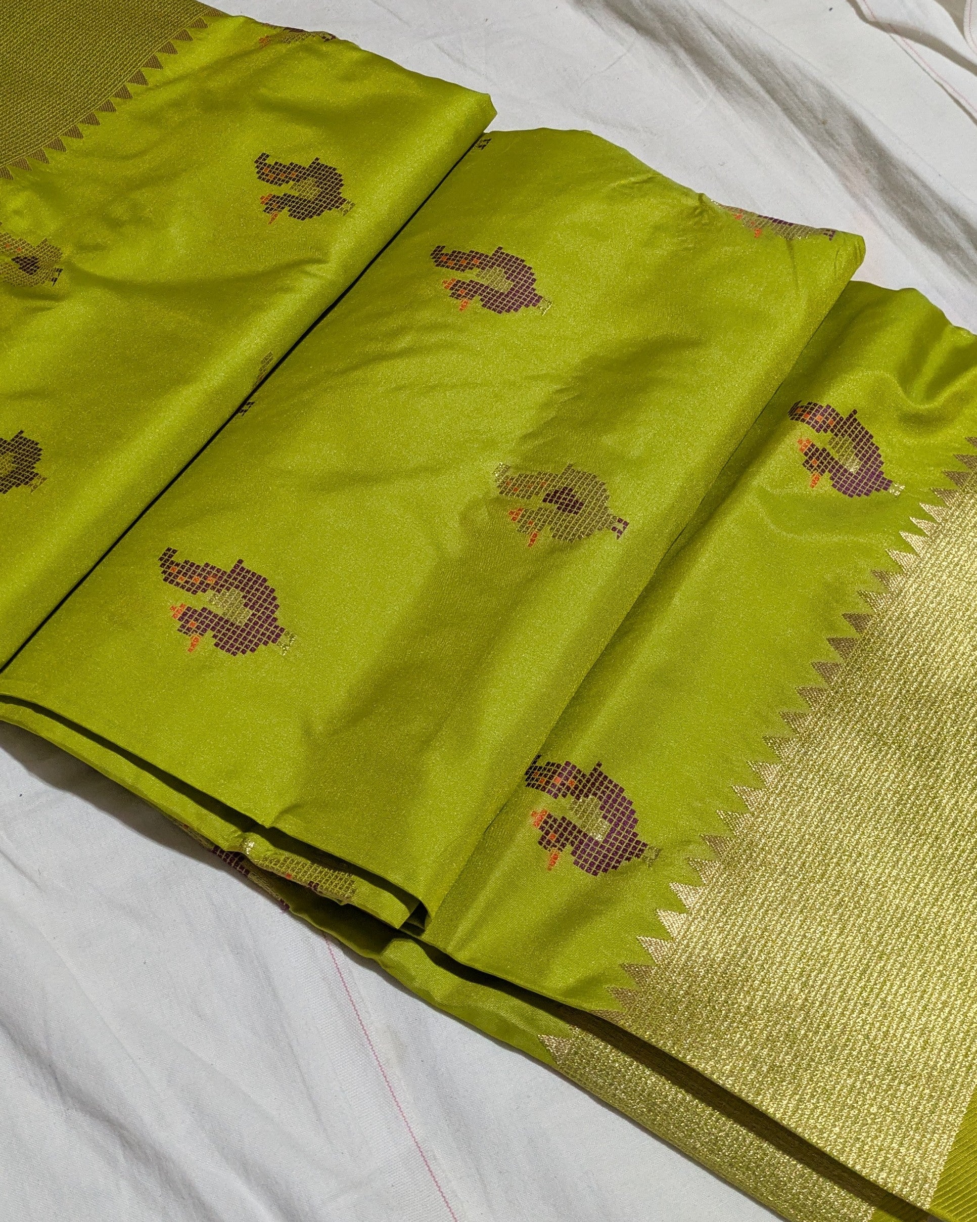 Kalakshetra Silk Sari (Replica)