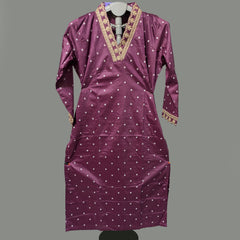 Moslin Three Piece Kurti Set