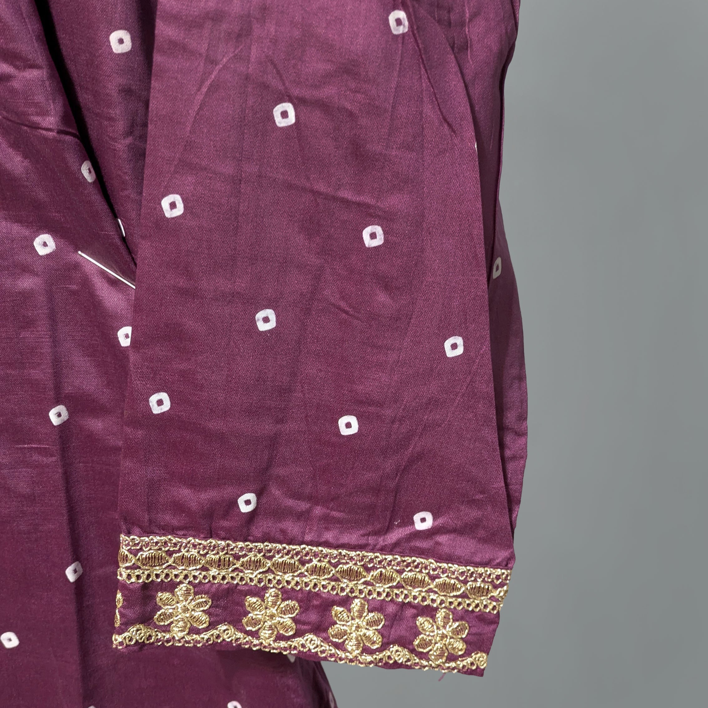 Moslin Three Piece Kurti Set