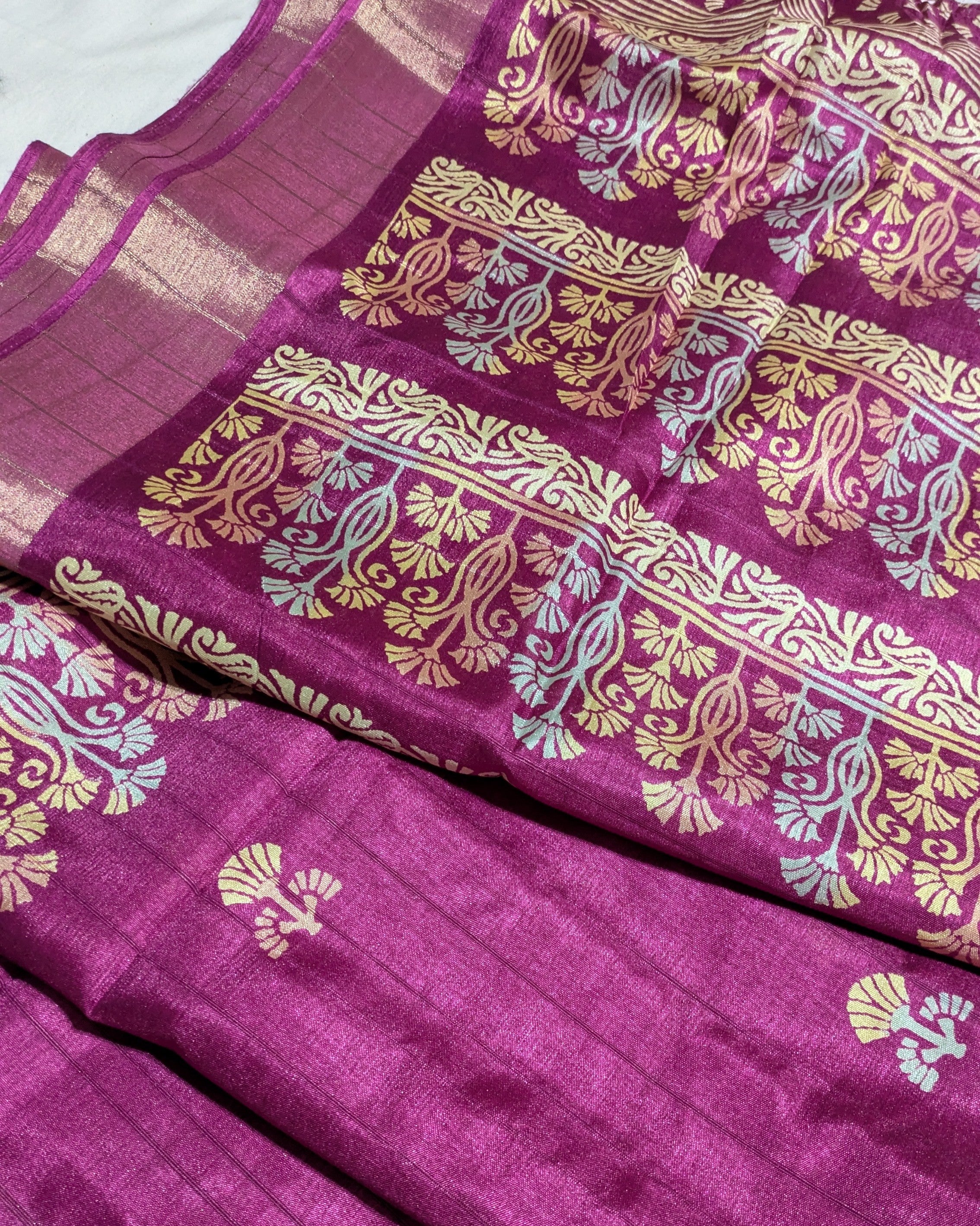 Bapta Silk Sari with Blouse Piece