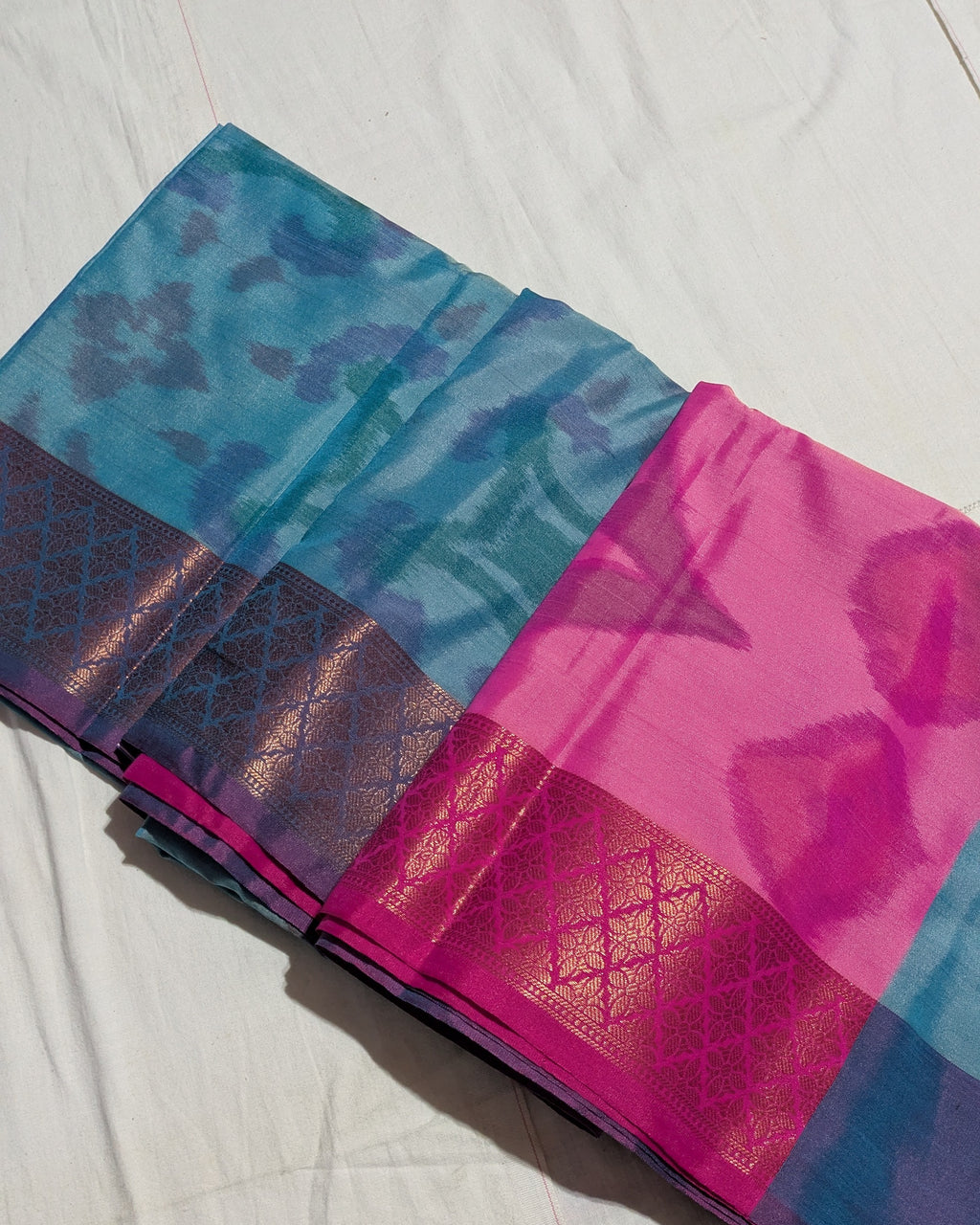 Ikkat Sari with Blouse Piece