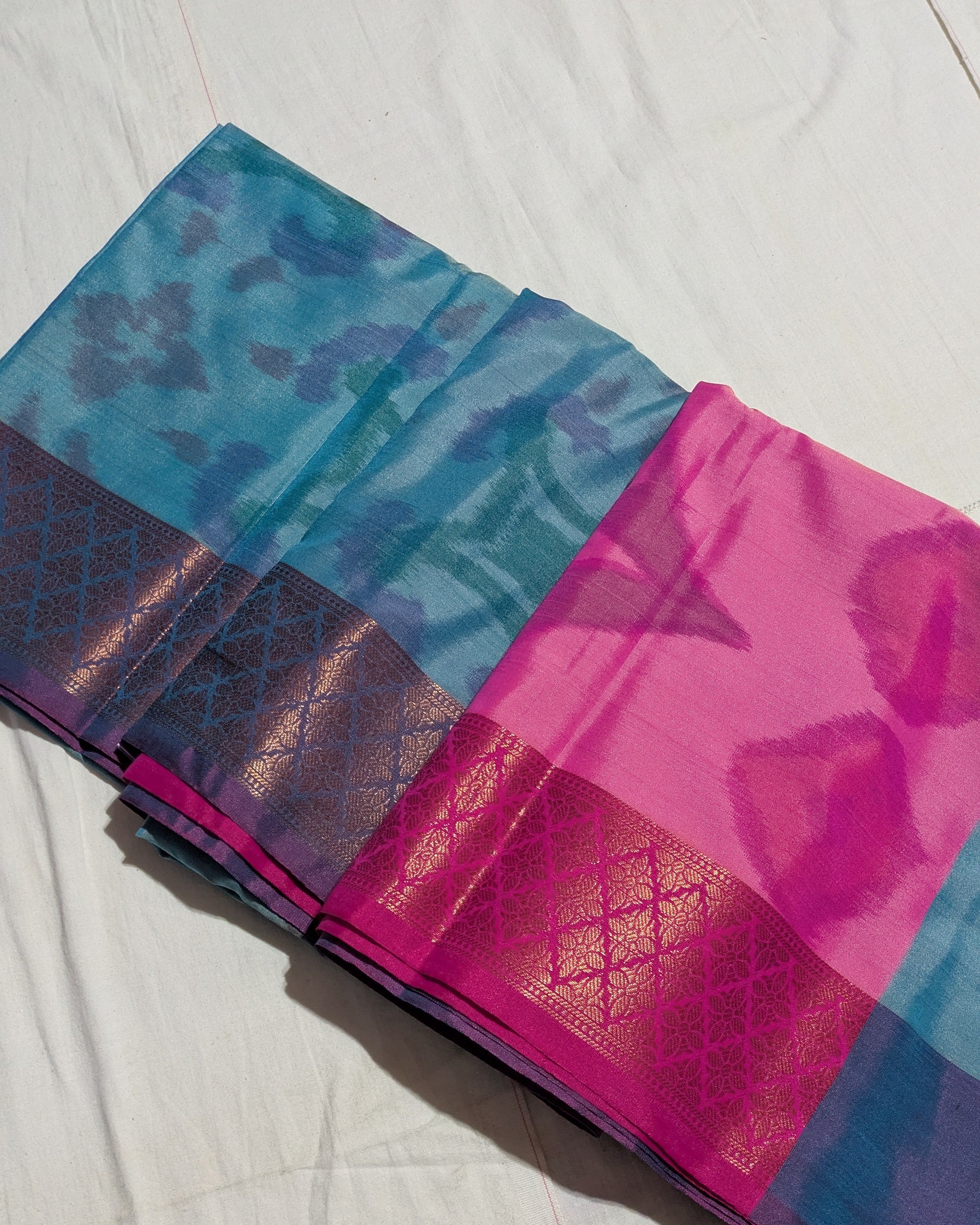 Ikkat Sari with Blouse Piece