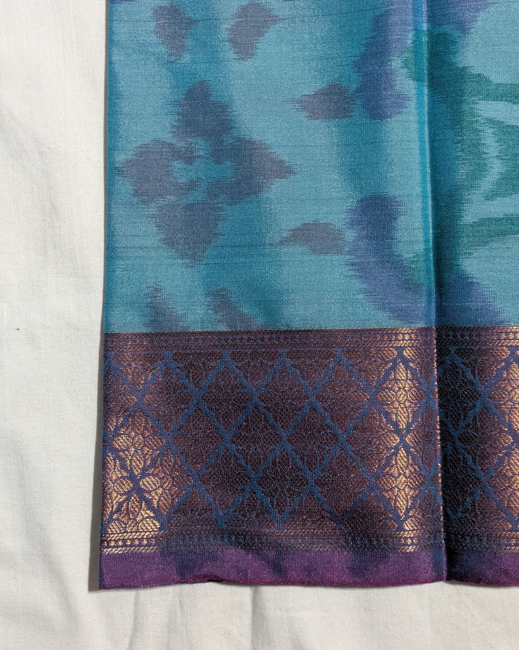 Ikkat Sari with Blouse Piece