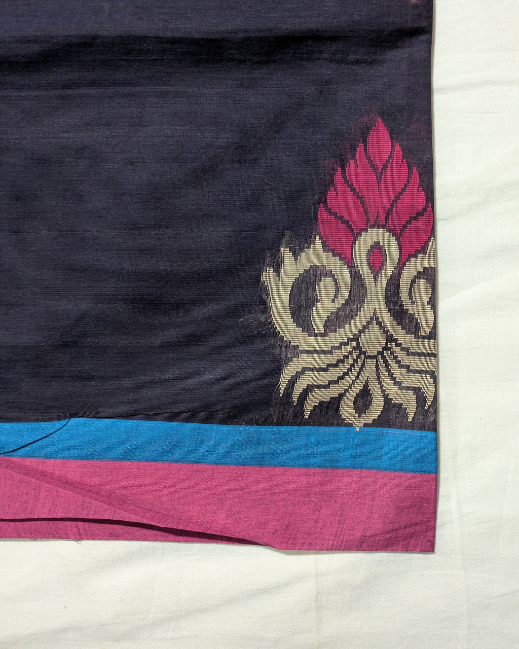 Pure Cotton (Phulia) Sari