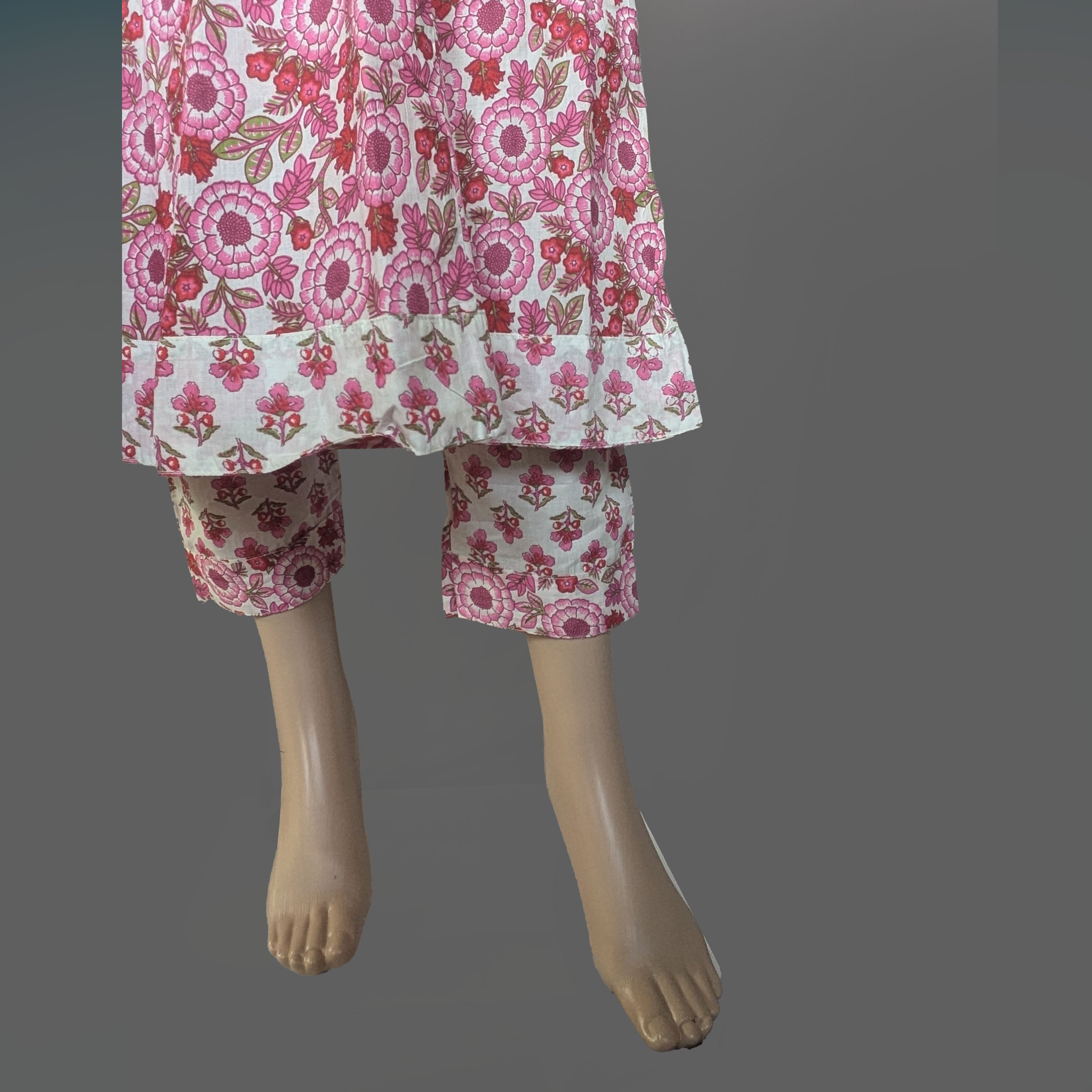 Three Piece Kurti Set