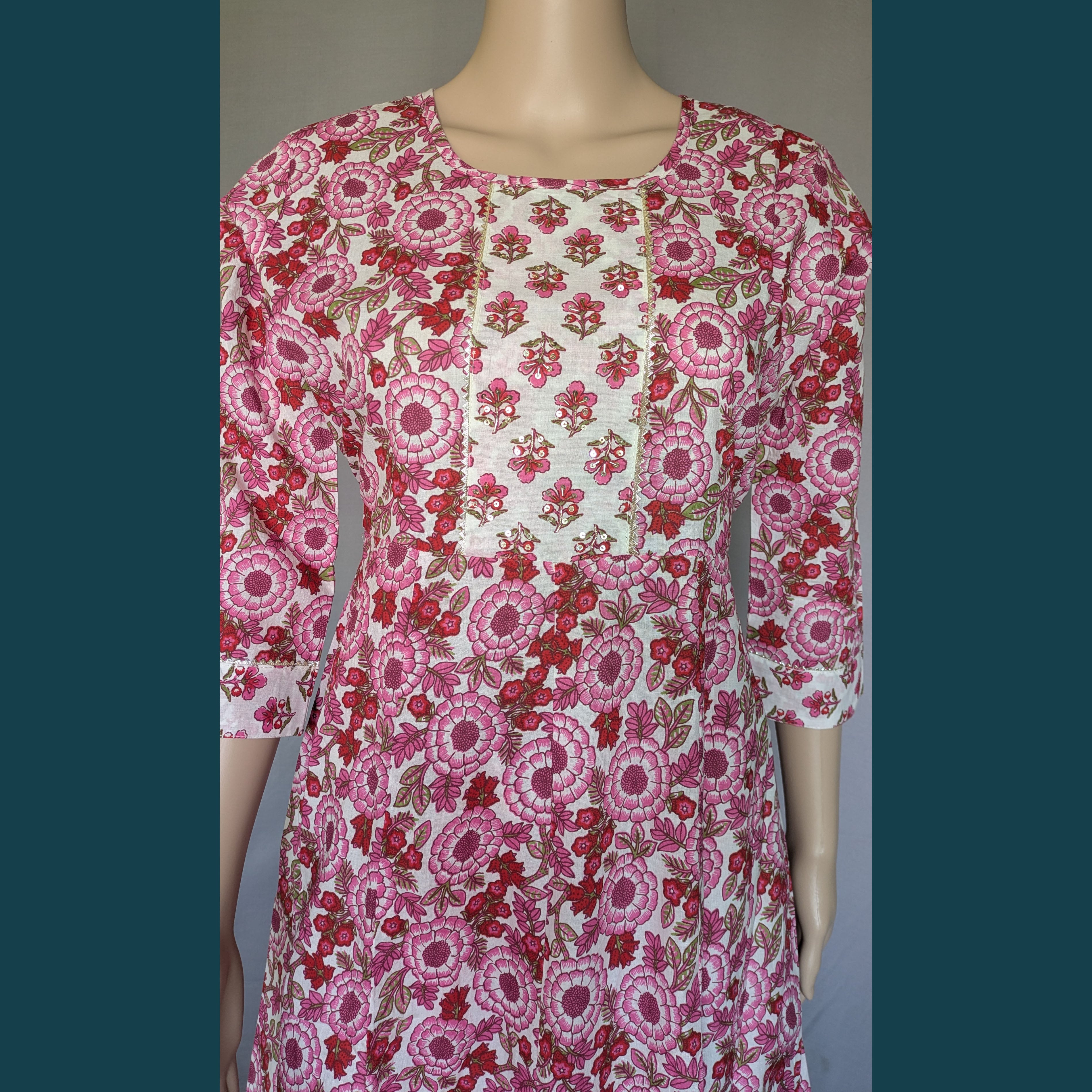 Three Piece Kurti Set