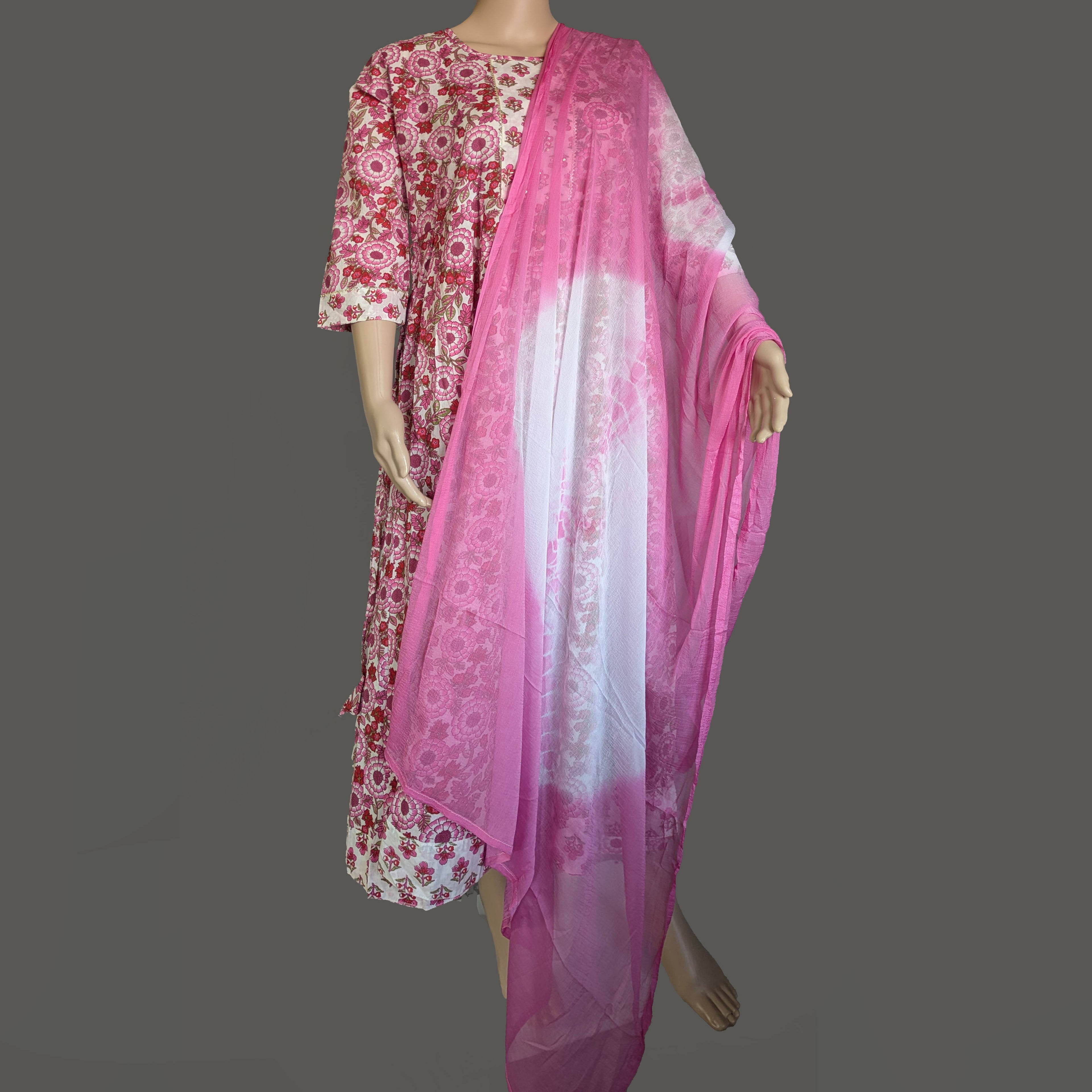 Three Piece Kurti Set