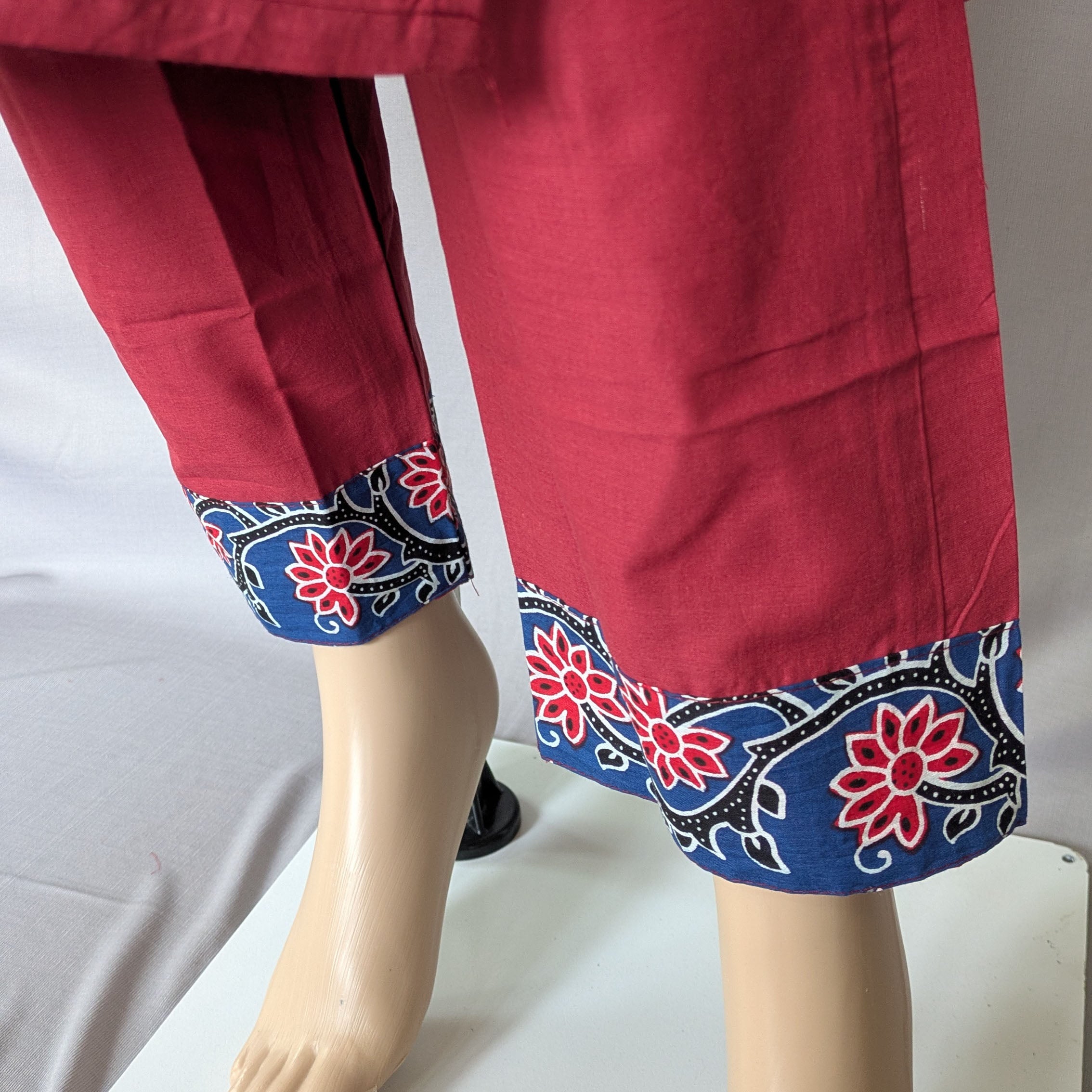 Three Piece Kurta with Two Side Pockets