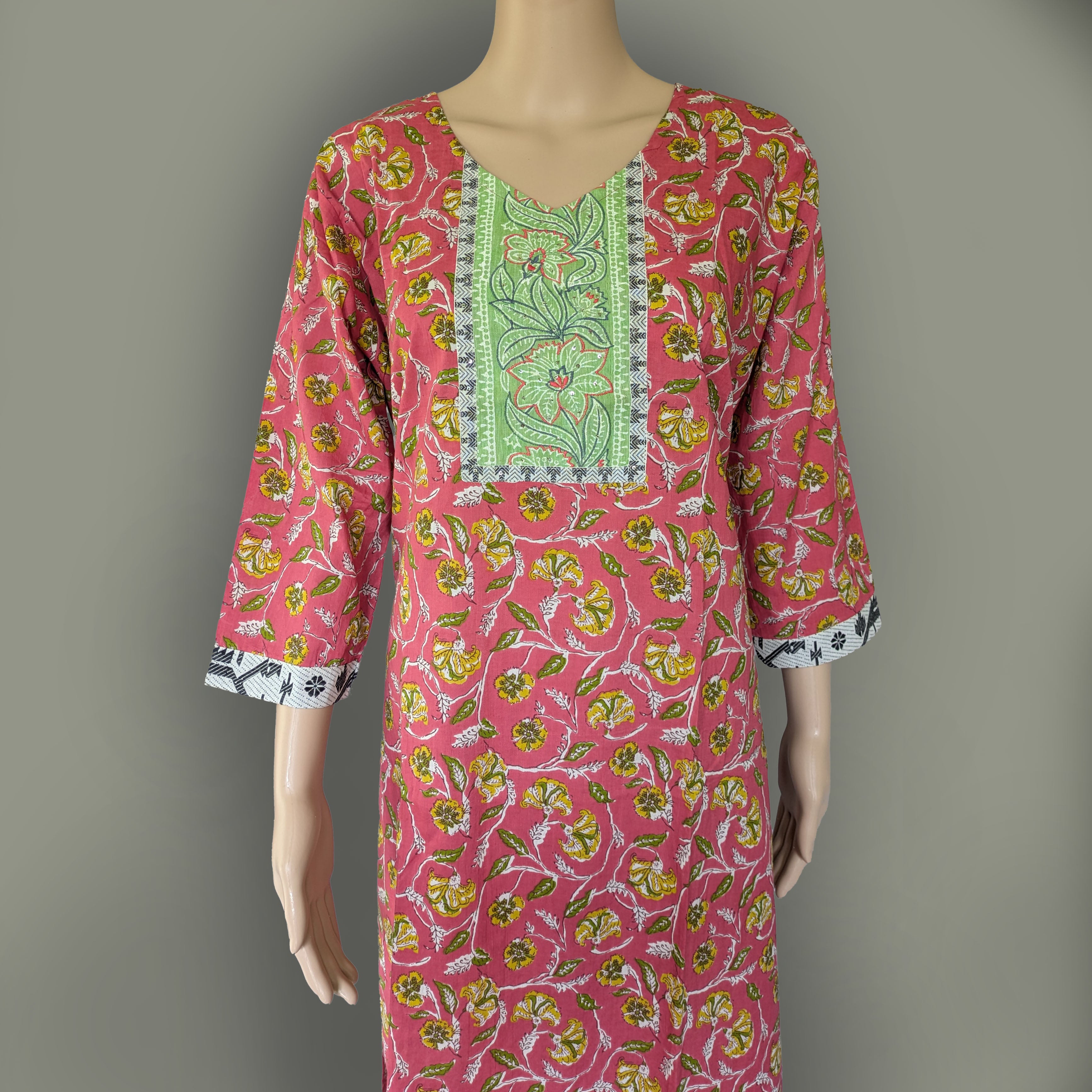 mg Brand Pink Kurti (One Piece)