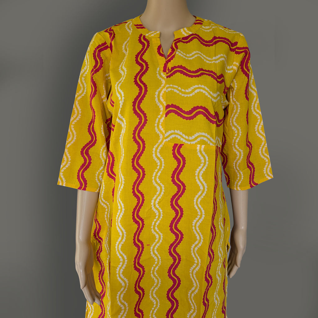 Yellow Kurti (One Piece)