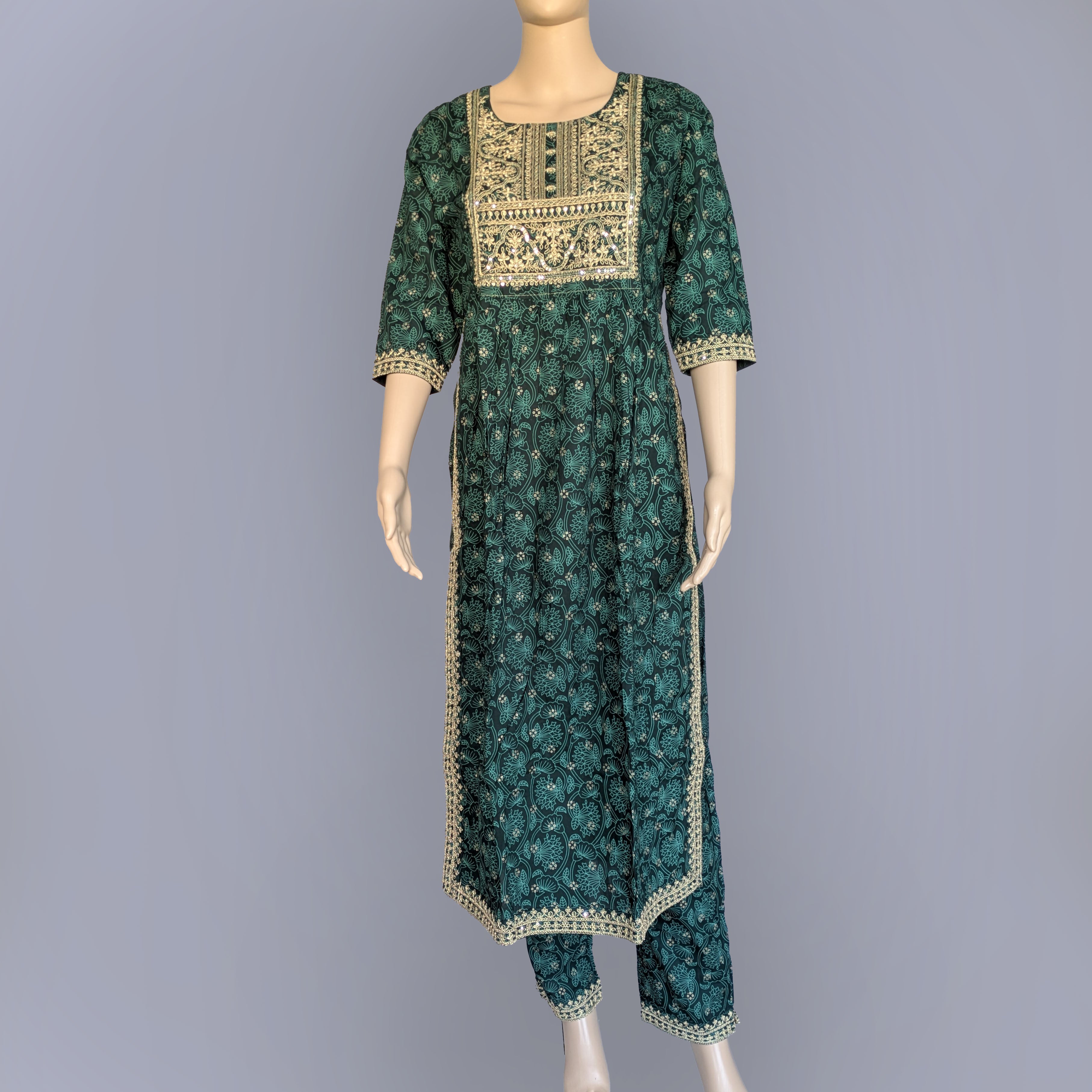 Three Piece Kurti