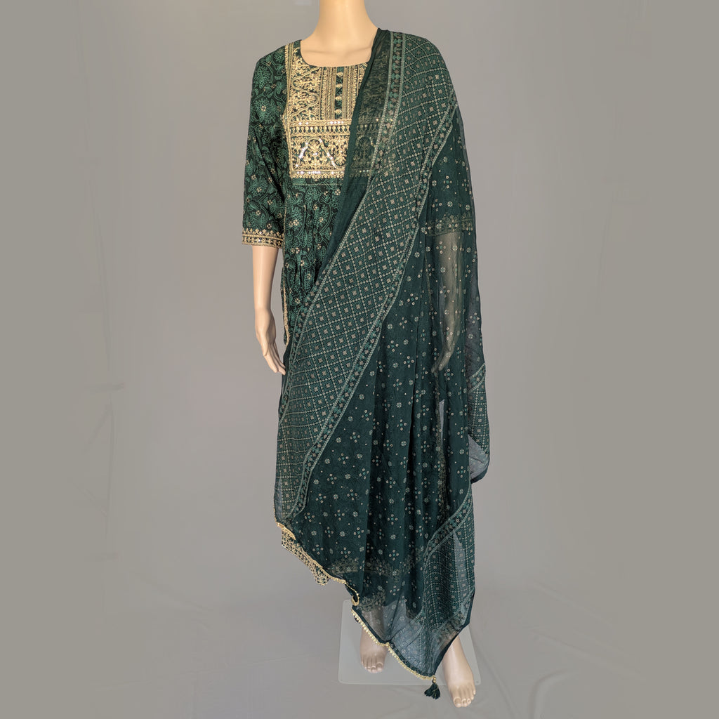 Three Piece Kurti