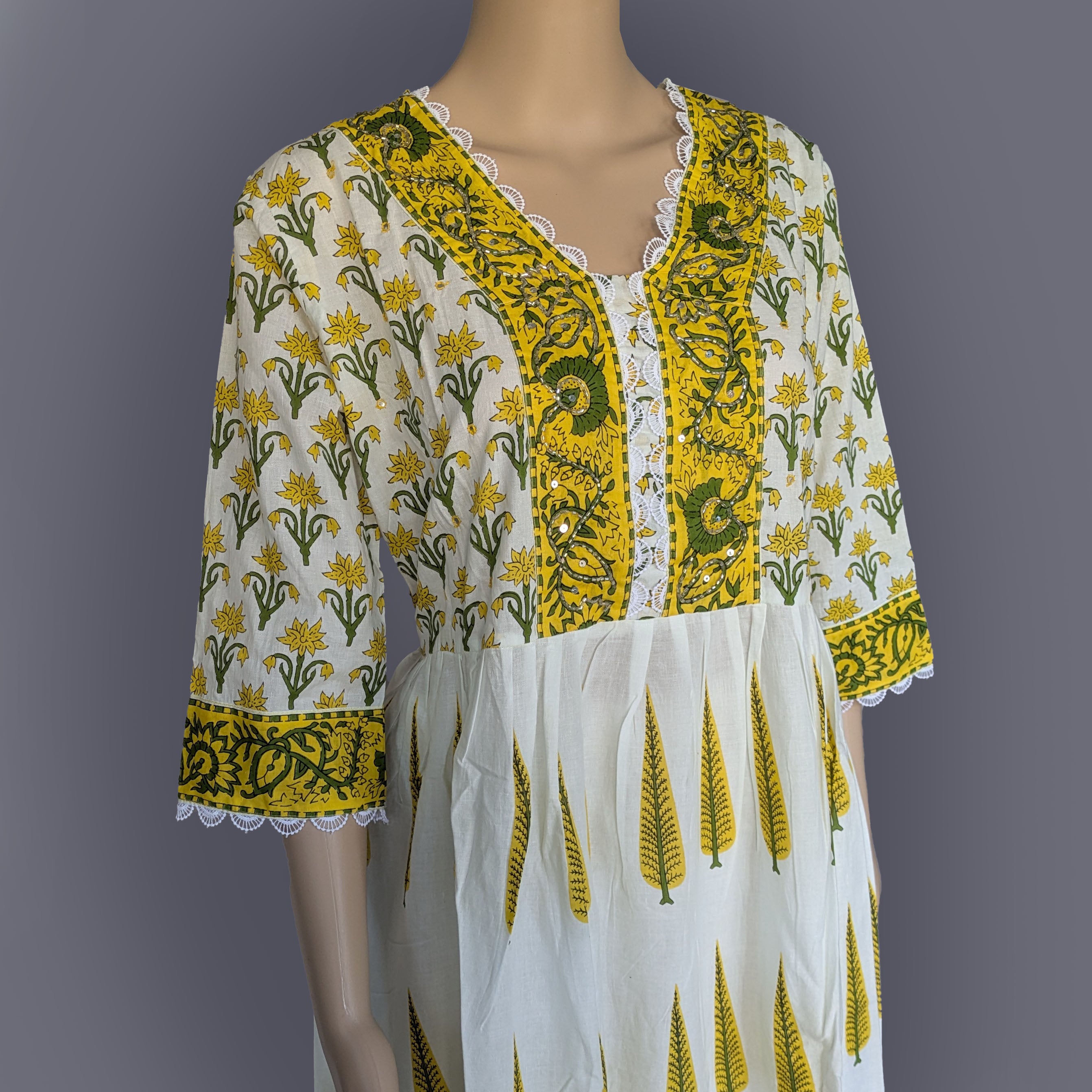 Three Piece Kurti Set