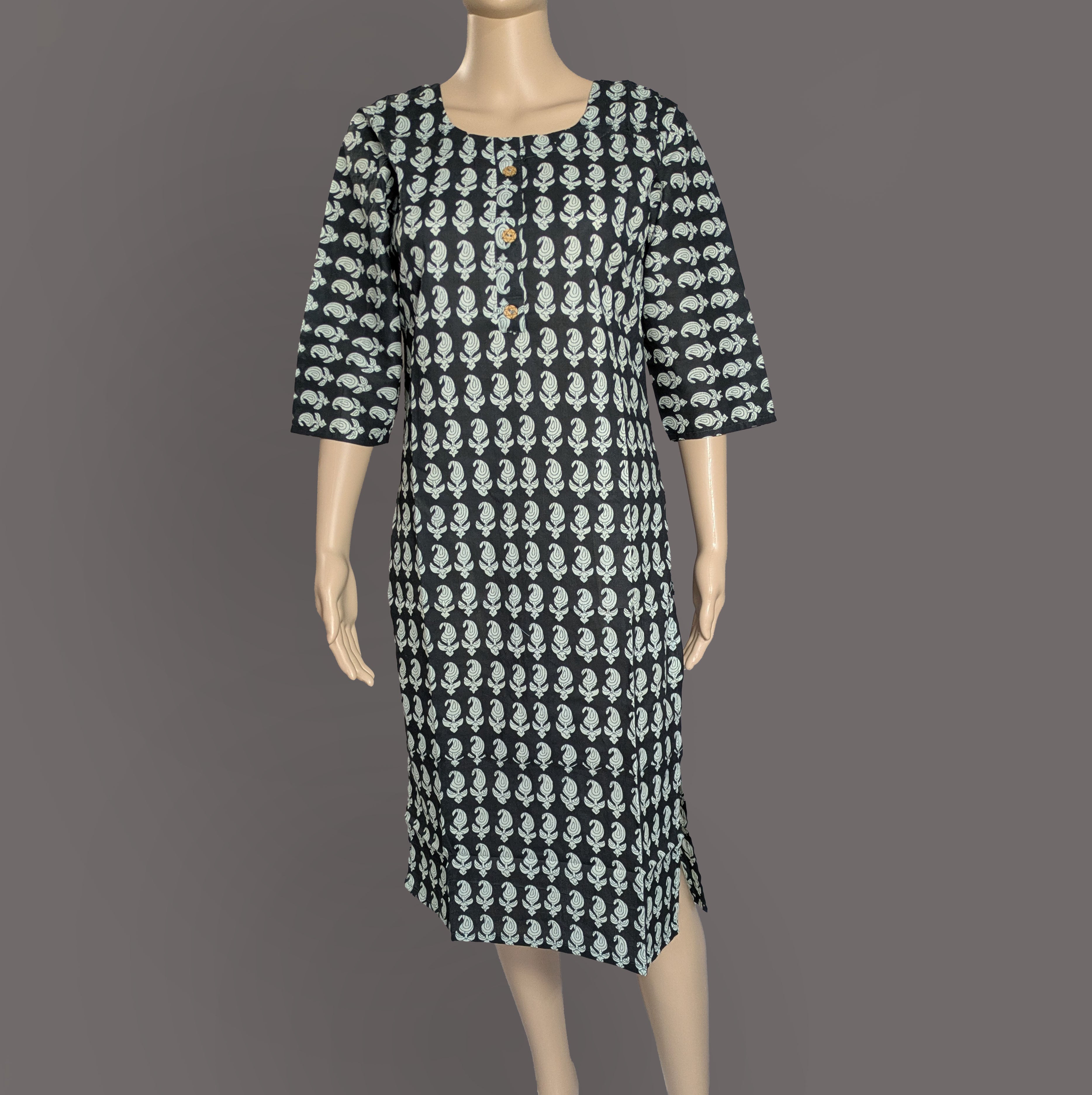 Black Kurti (One Piece)