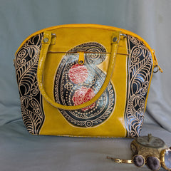 Leather Bag from Santiniketan