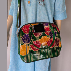 Leather Bag from Santiniketan