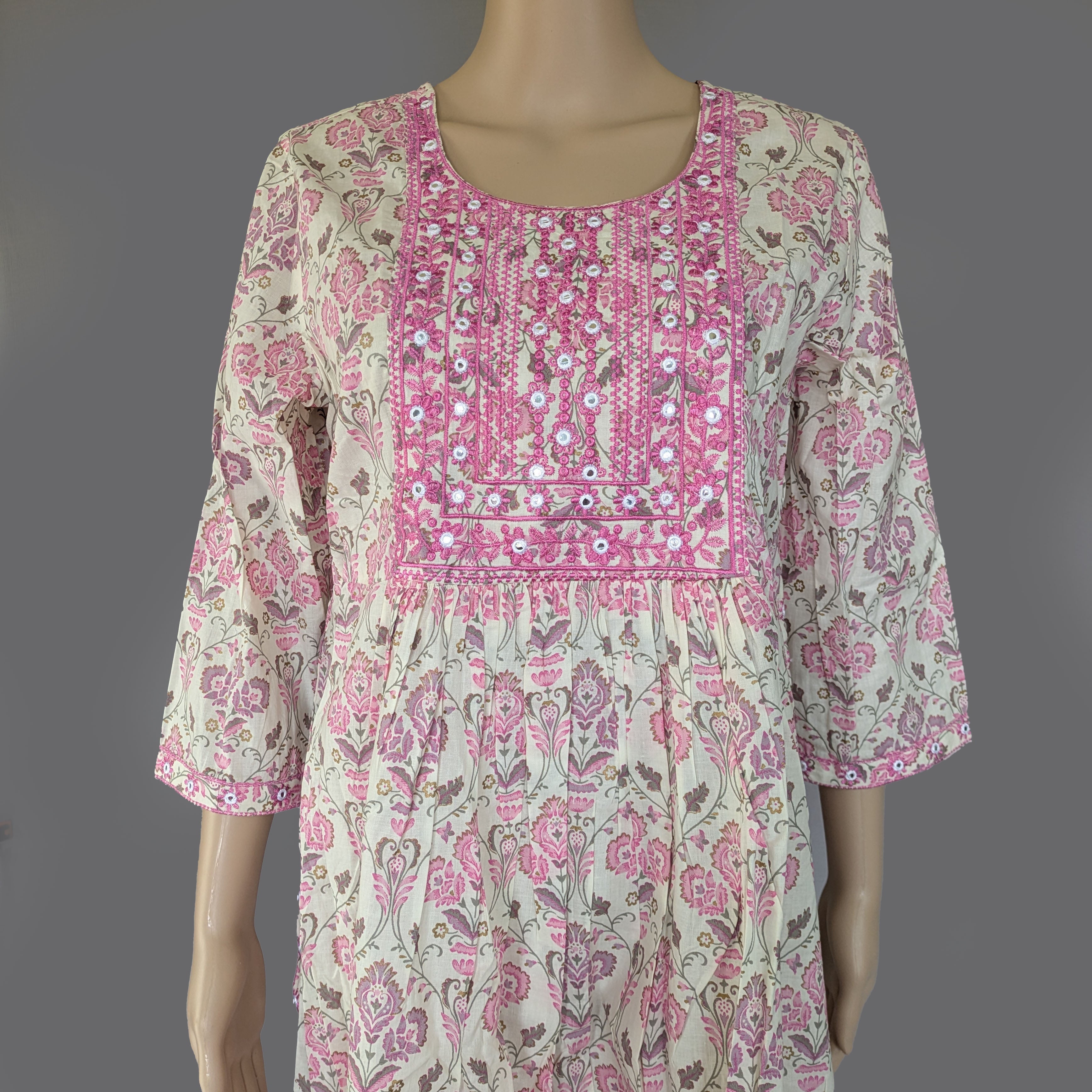 Baby Pink Kurti
