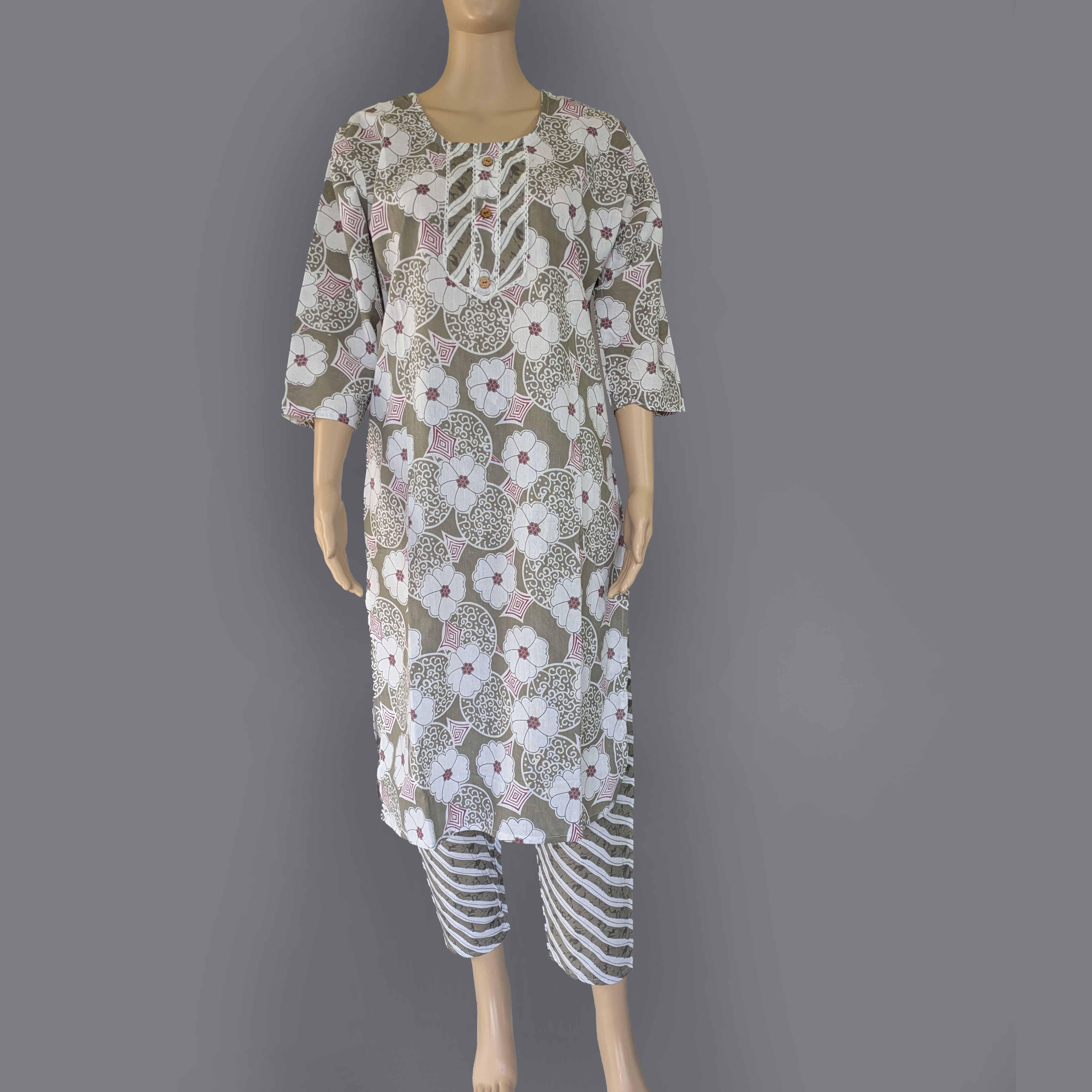 Three Piece Kurti
