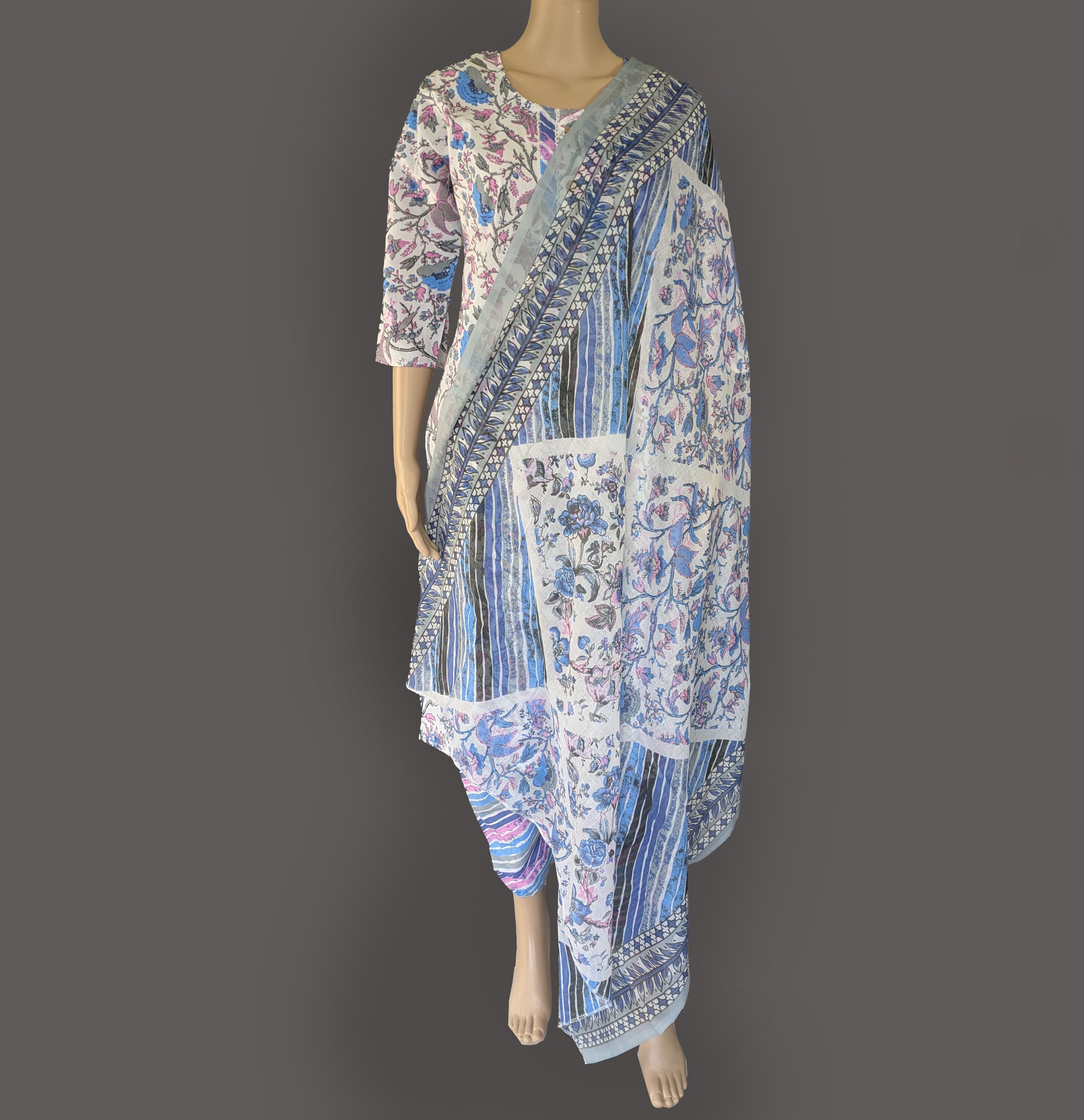 Three Piece Kurti