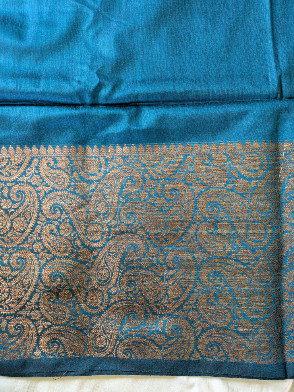 Dual Tone Sari with Blouse Piece