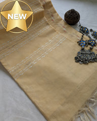 Cookie Dough Bhagalpuri Sari