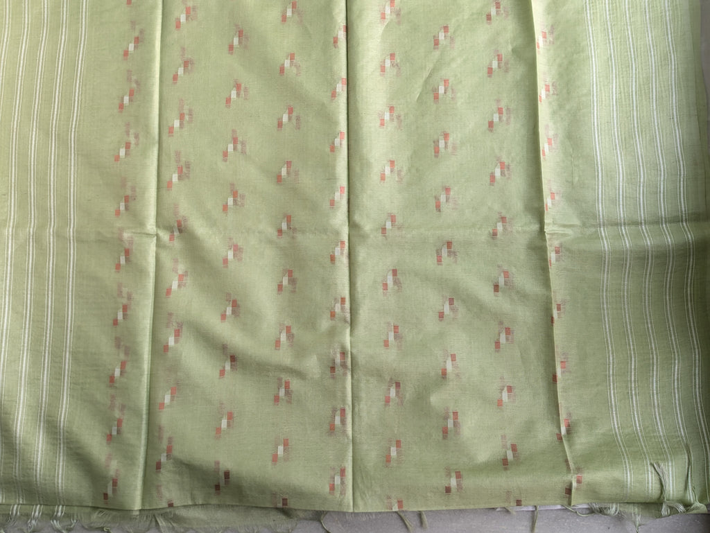 Pistachio Bhagalpuri Sari
