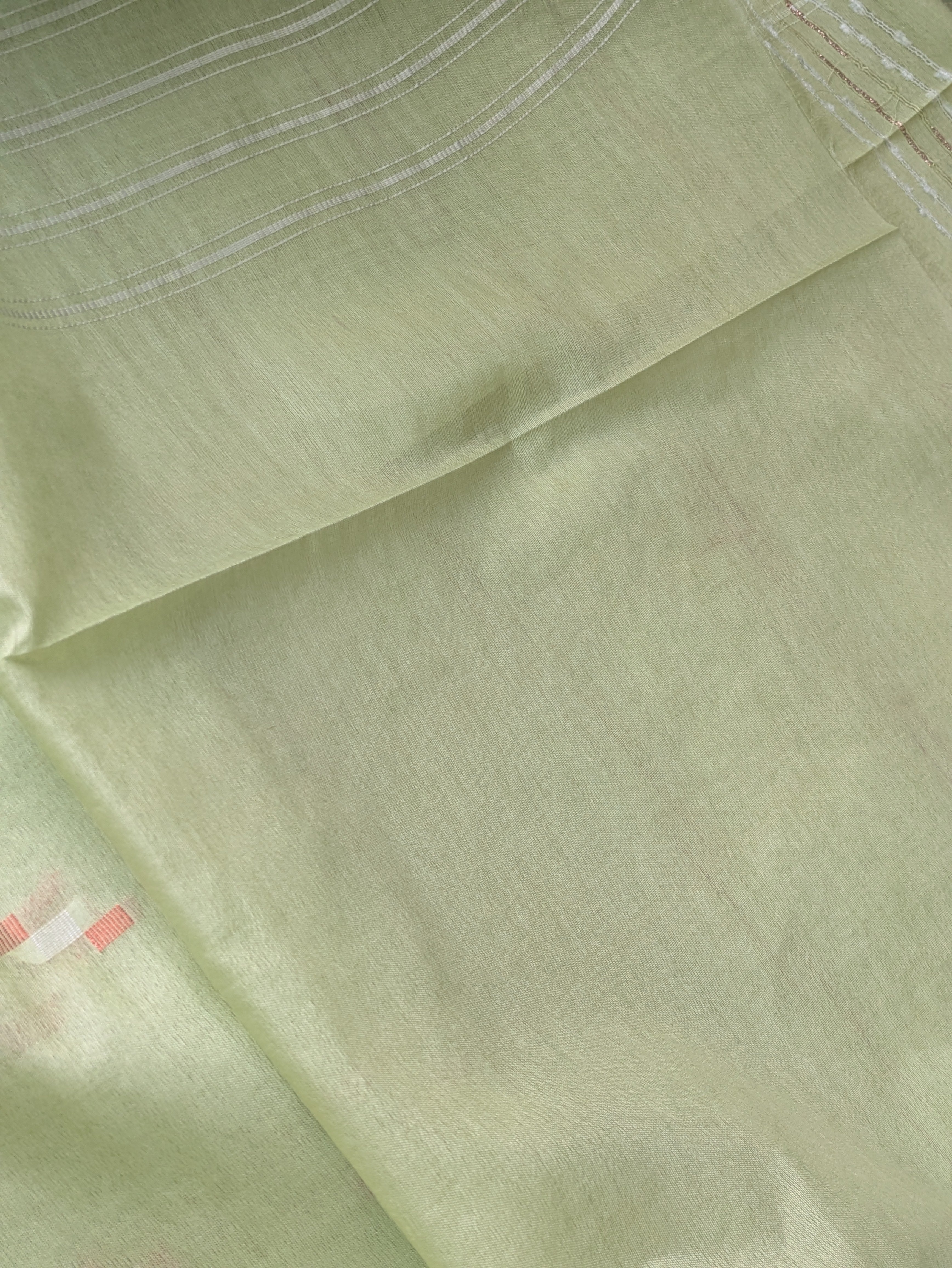 Pistachio Bhagalpuri Sari