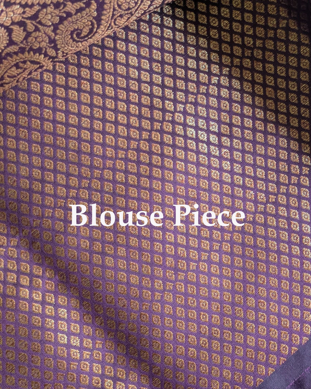Muga Border Sari with Blouse Piece (Dark Wine)