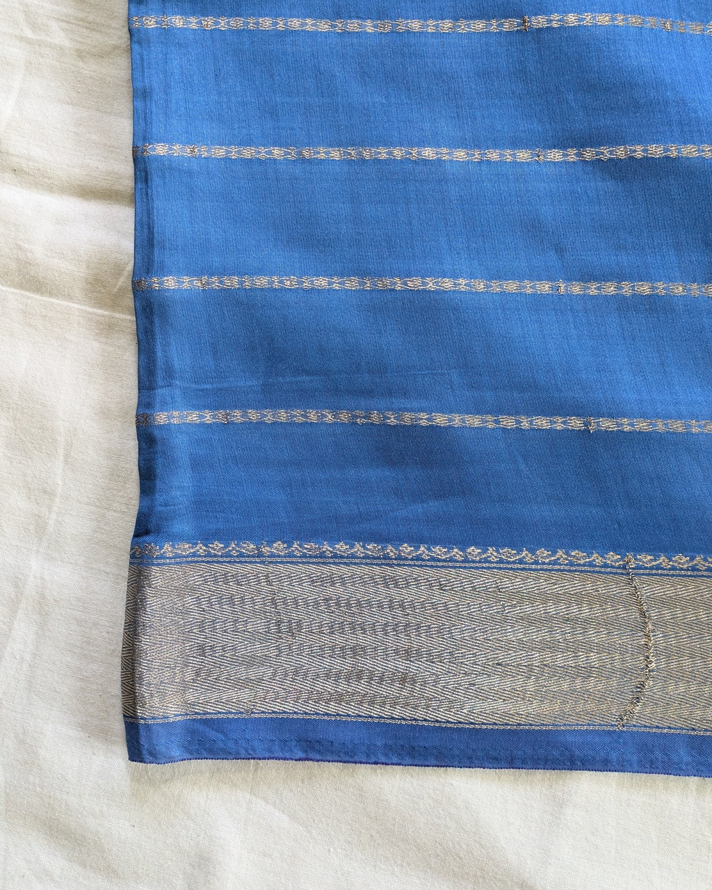 Fancy Maheswari Silk Sari with Blouse Piece (Liva Tag)