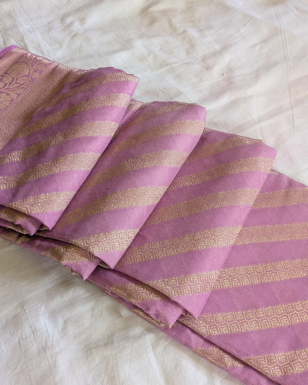 Muga Benarasi Sari Lilac