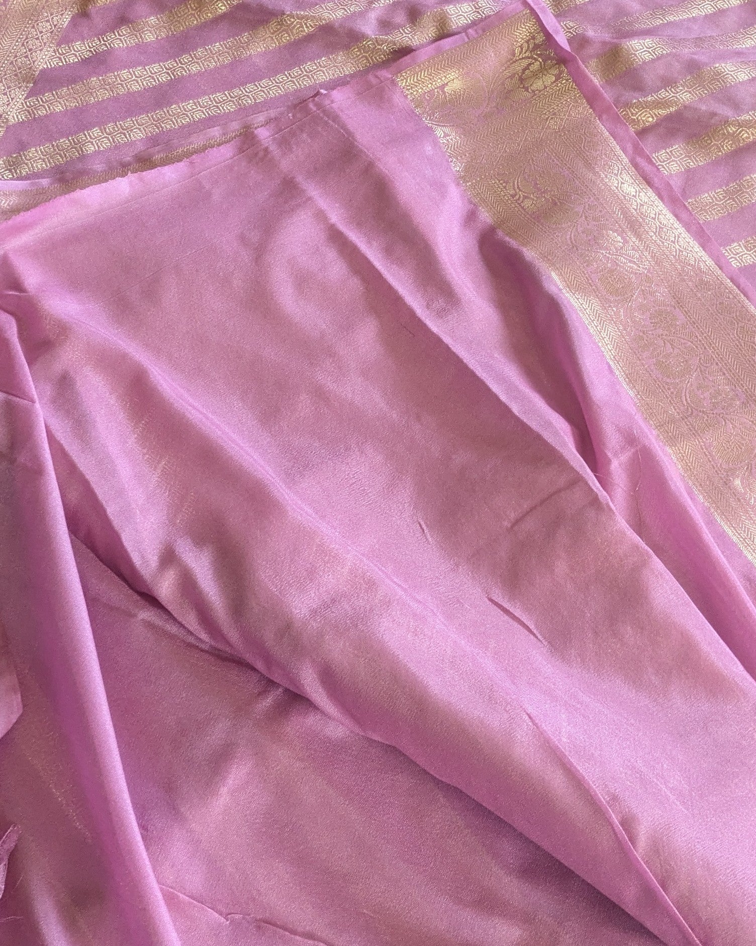 Muga Benarasi Sari Lilac