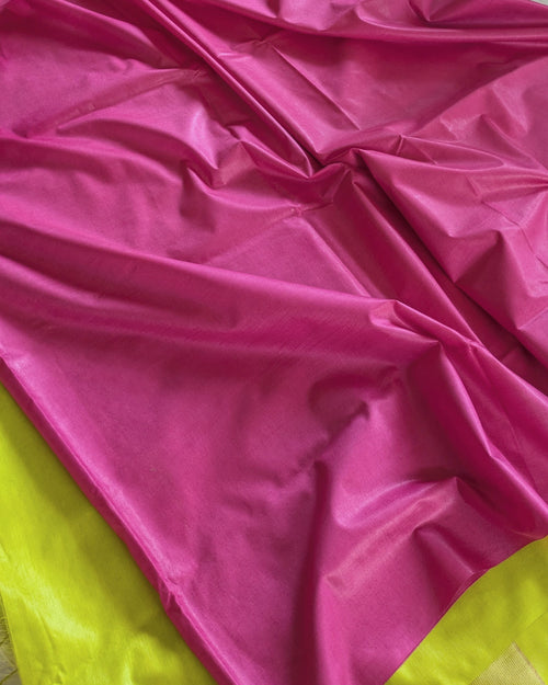 Bhagalpuri Double-Dye Sari with Blouse Piece 1
