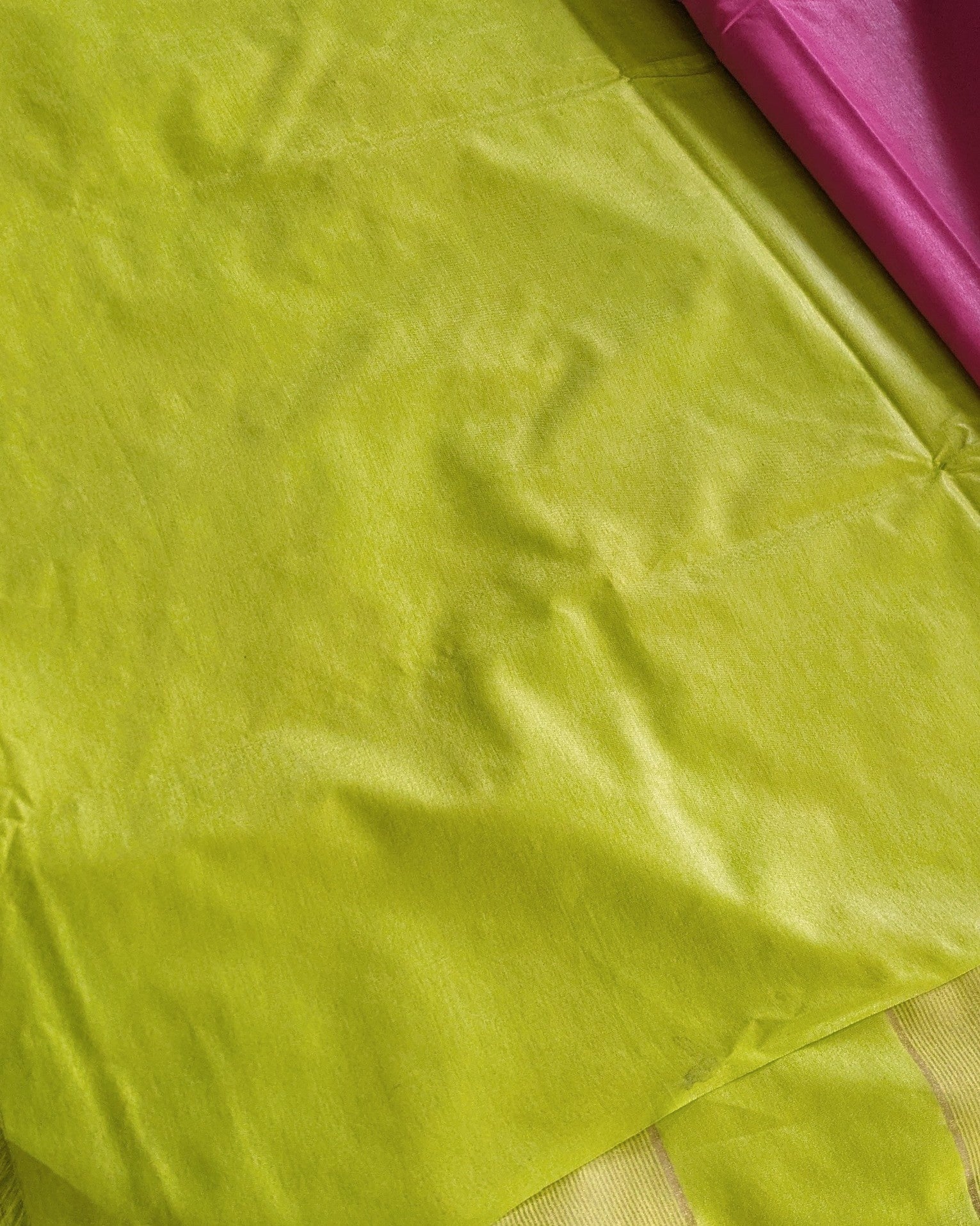 Bhagalpuri Double-Dye Sari with Blouse Piece 1
