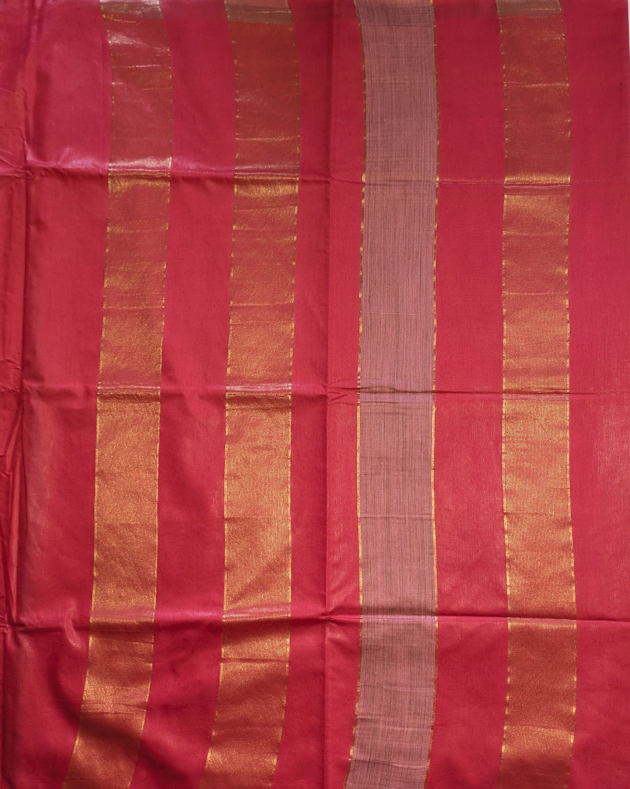 Bhagalpuri Double-Dye Sari with Blouse Piece 2