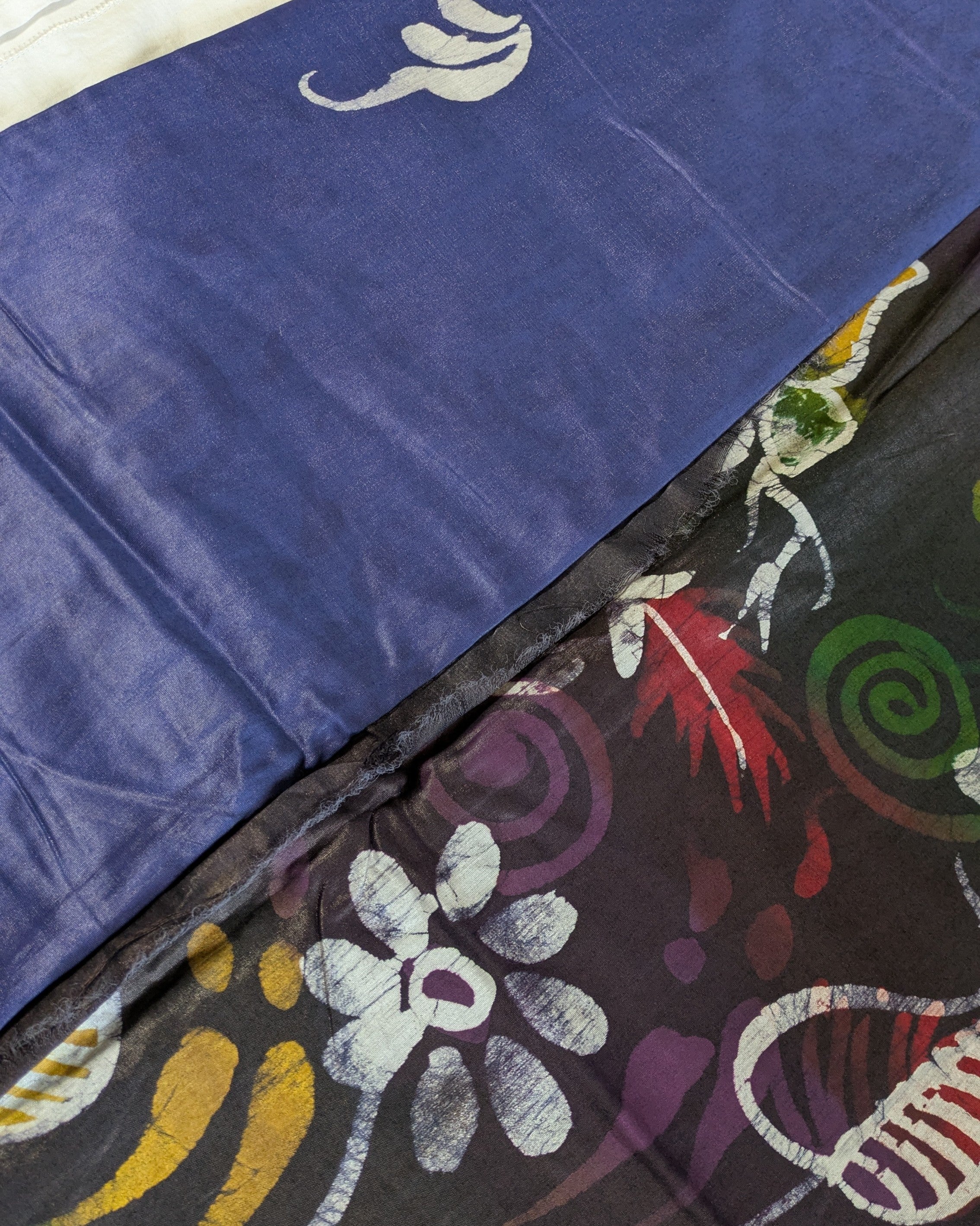 Maheswari Batik Sari Blue