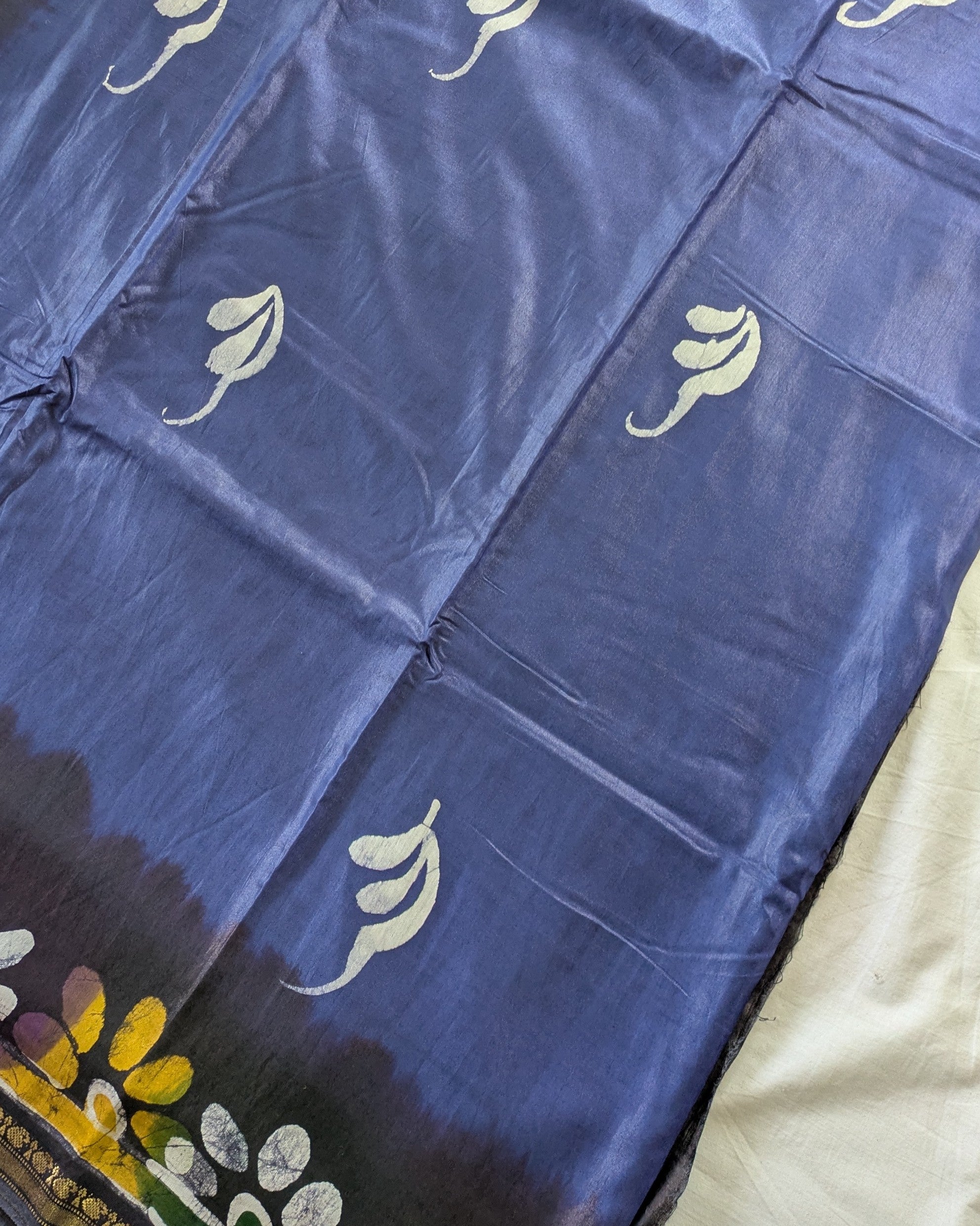 Maheswari Batik Sari Blue