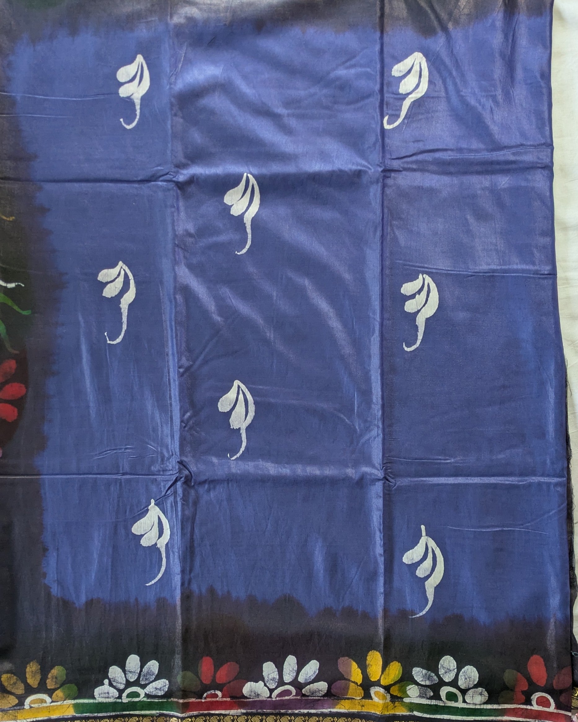 Maheswari Batik Sari Blue