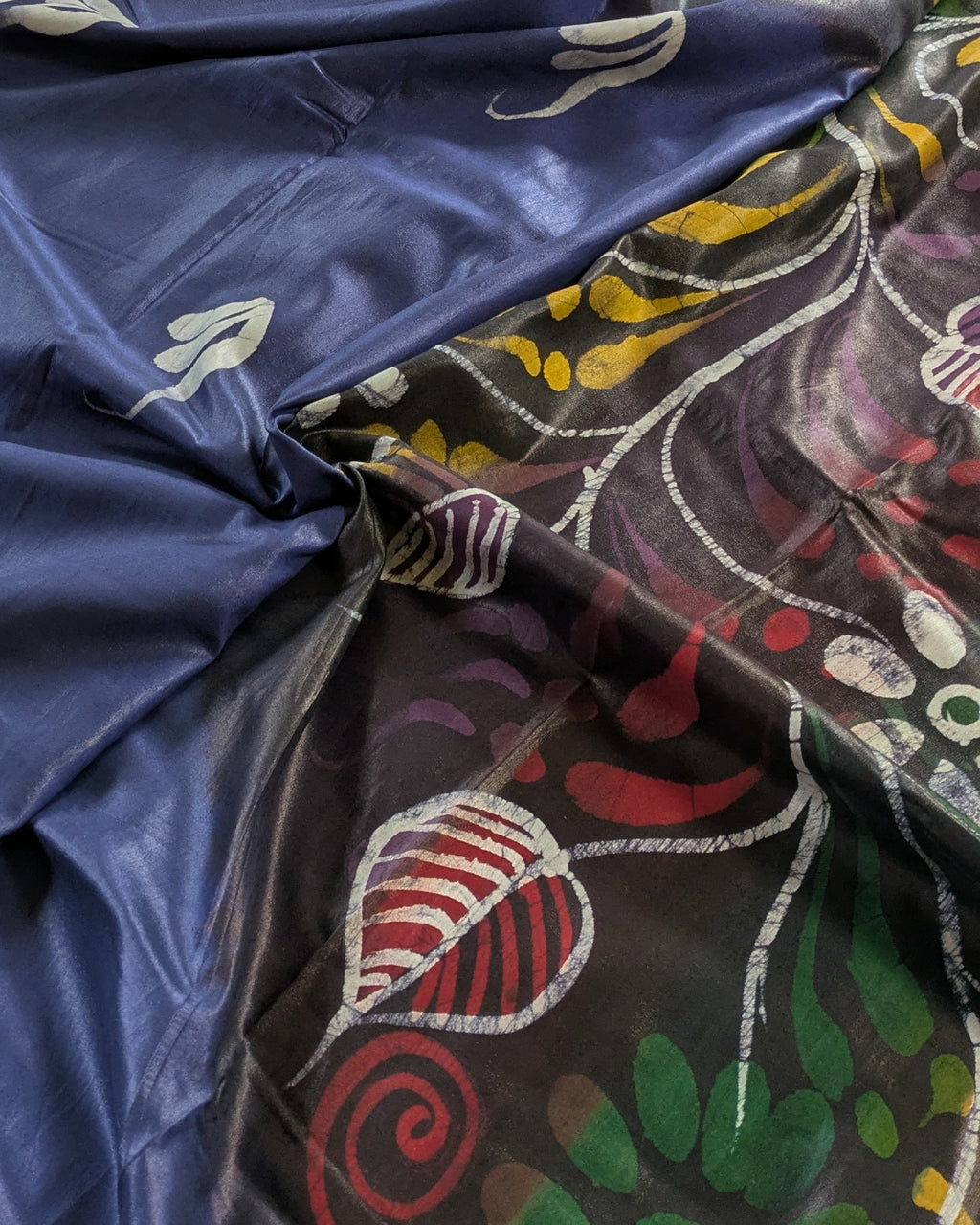 Maheswari Batik Sari Blue