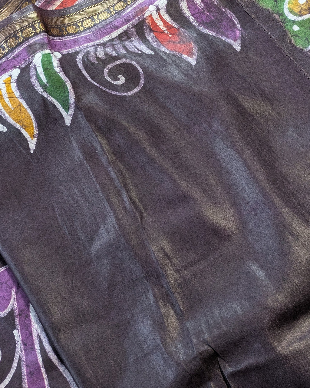 Maheswari Batik Sari Wine
