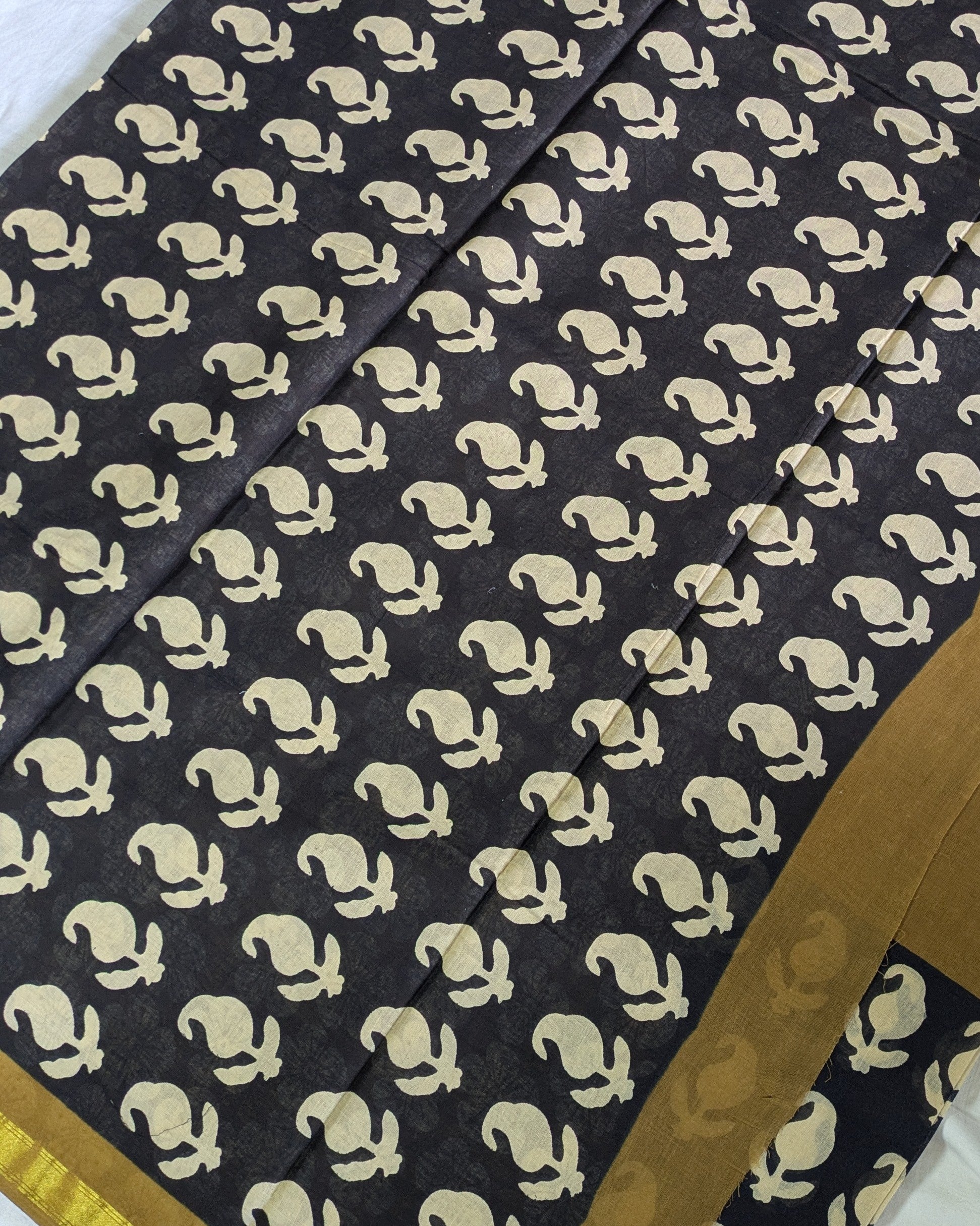 Jaypuri Cotton Sari with Blouse Piece 3