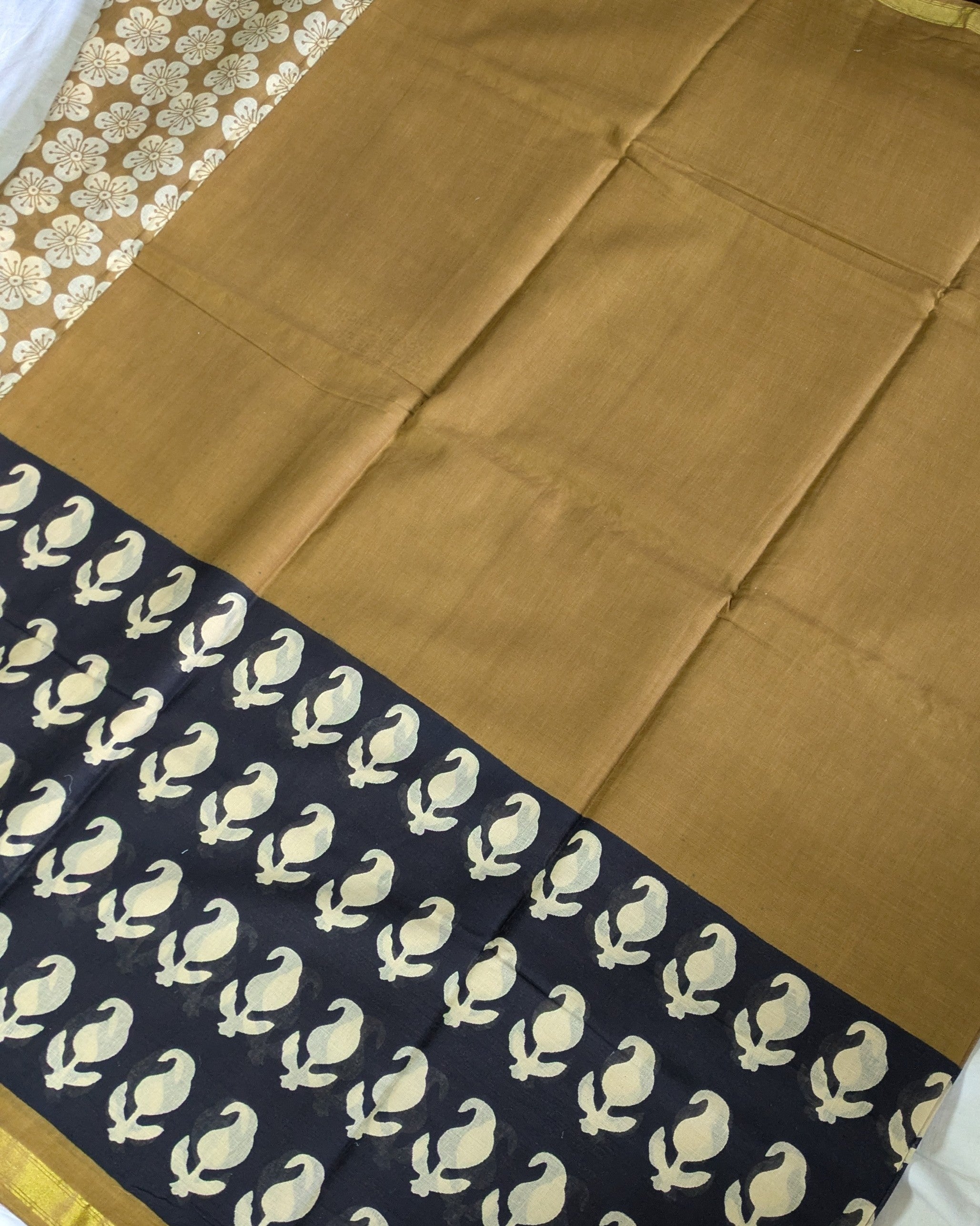 Jaypuri Cotton Sari with Blouse Piece 3