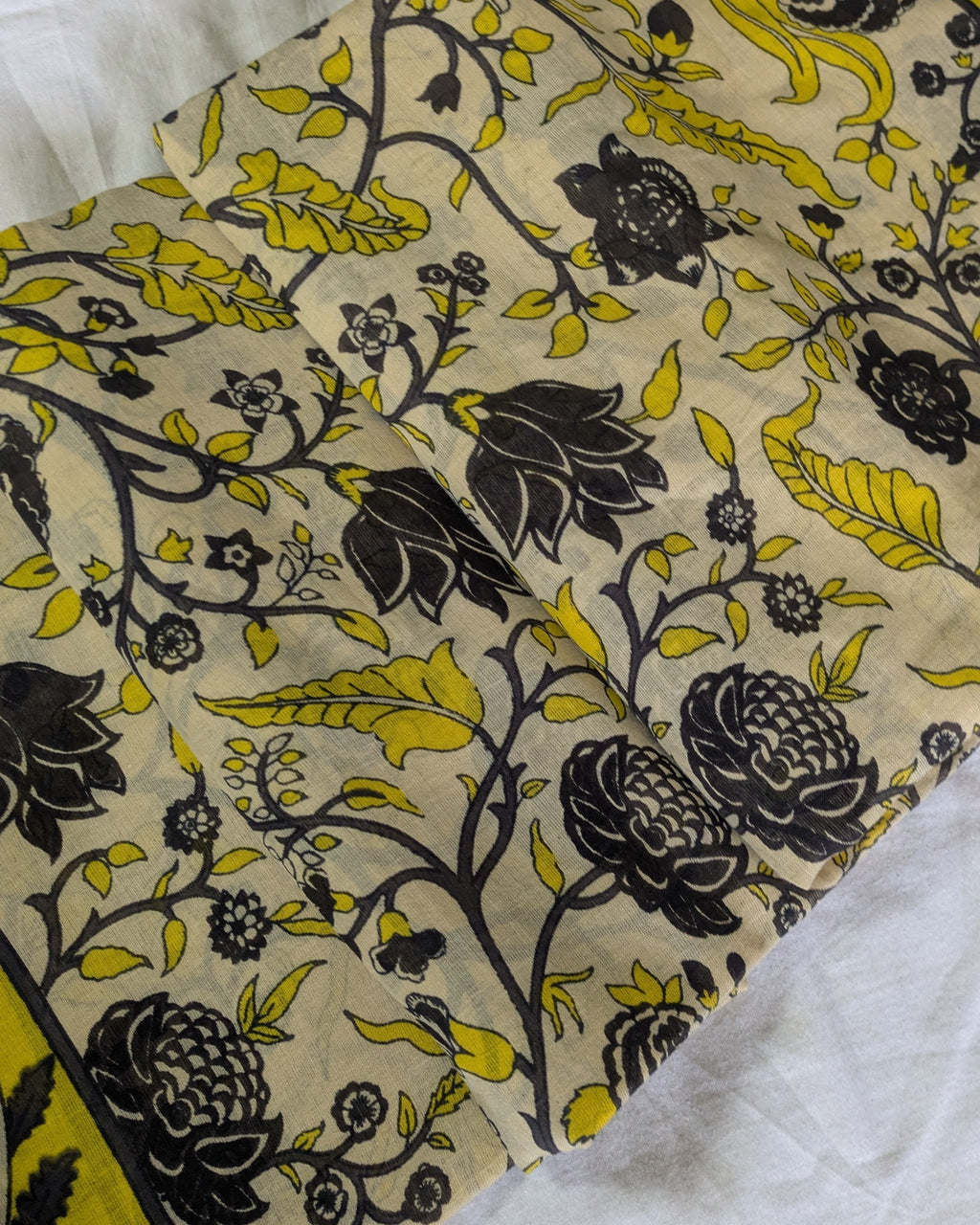 Jaypuri Cotton Sari with Blouse Piece 4