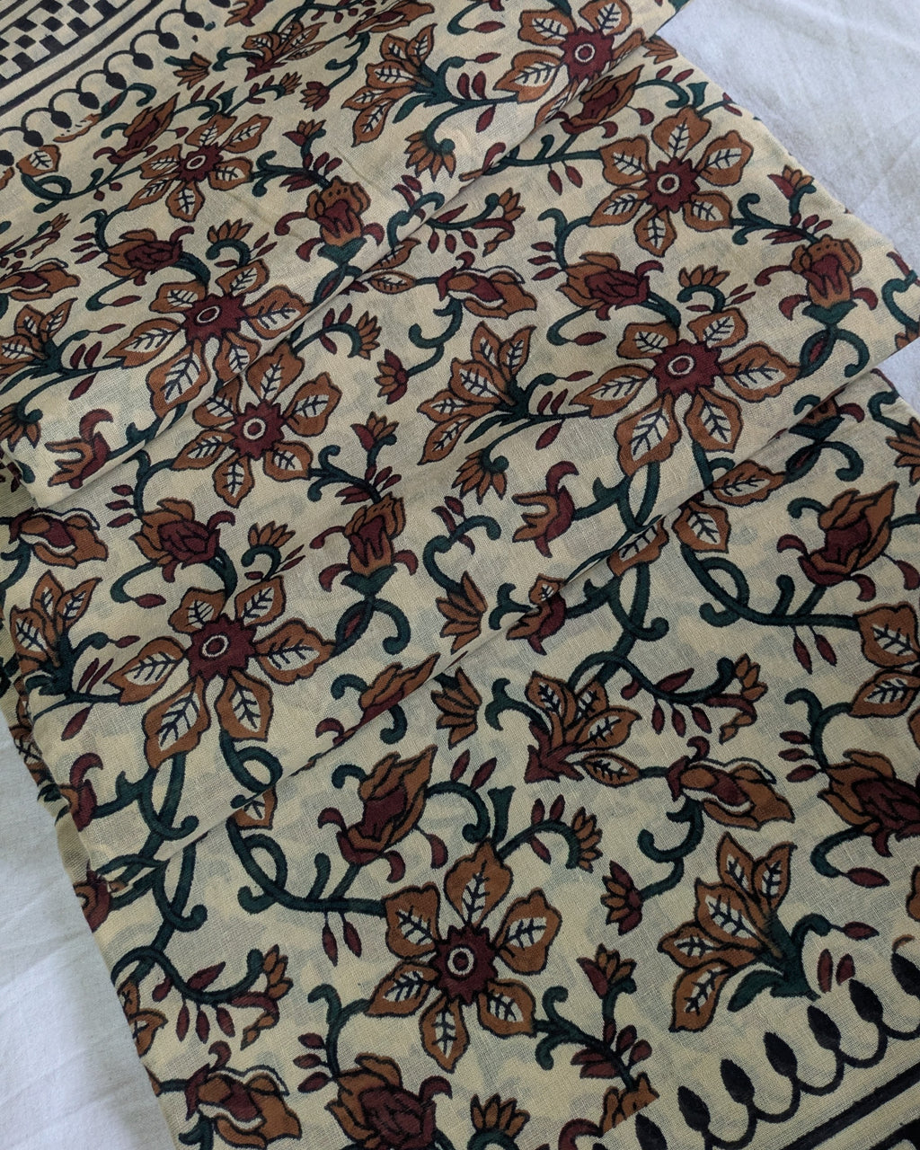 Jaypuri Cotton Sari with Blouse Piece 1