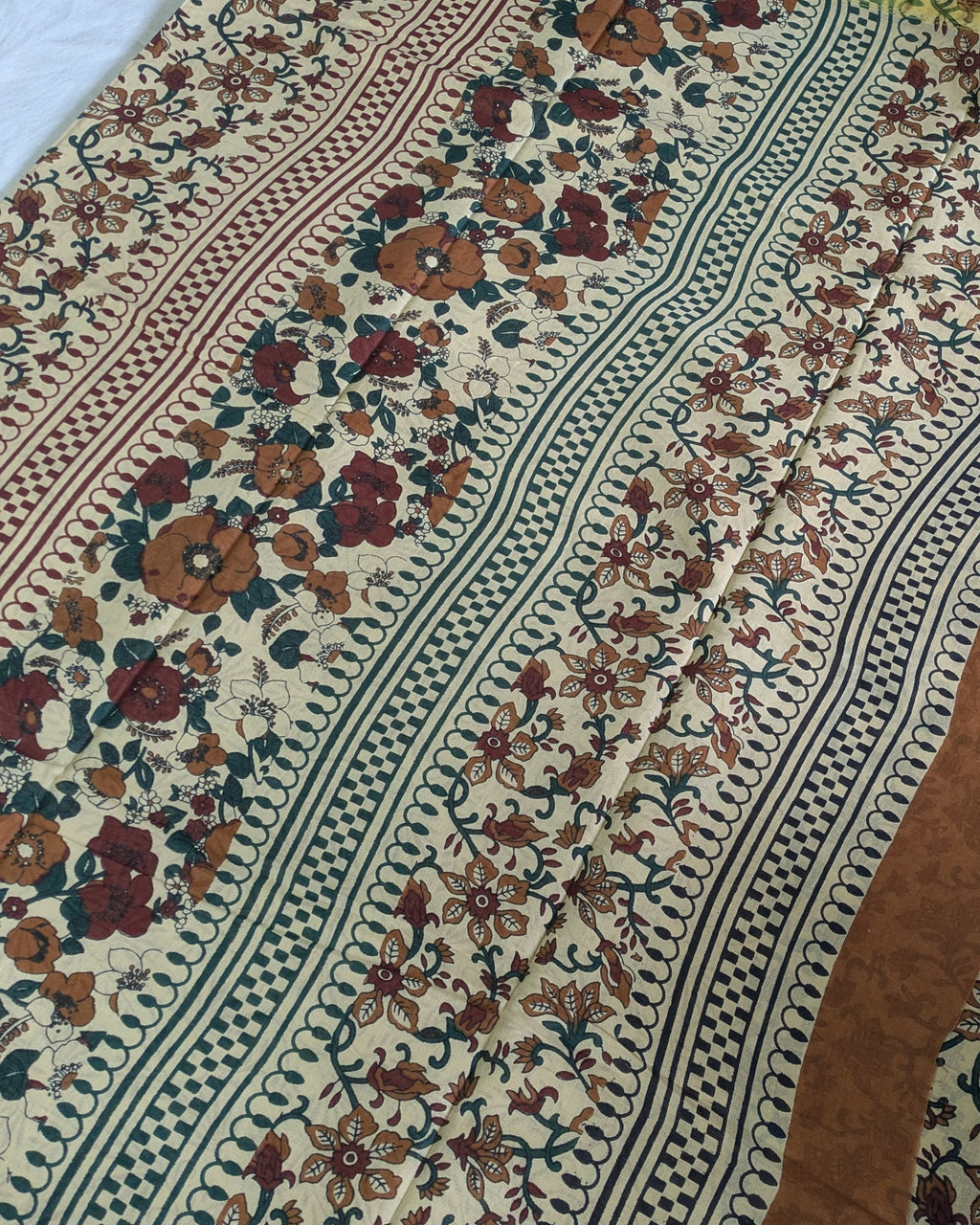 Jaypuri Cotton Sari with Blouse Piece 1