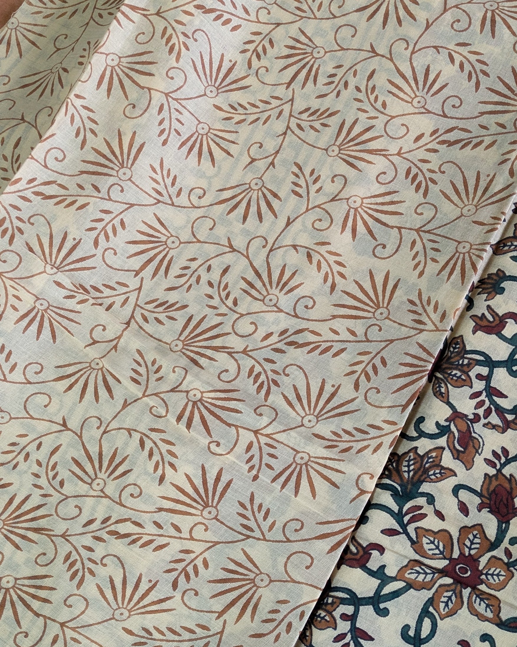 Jaypuri Cotton Sari with Blouse Piece 1