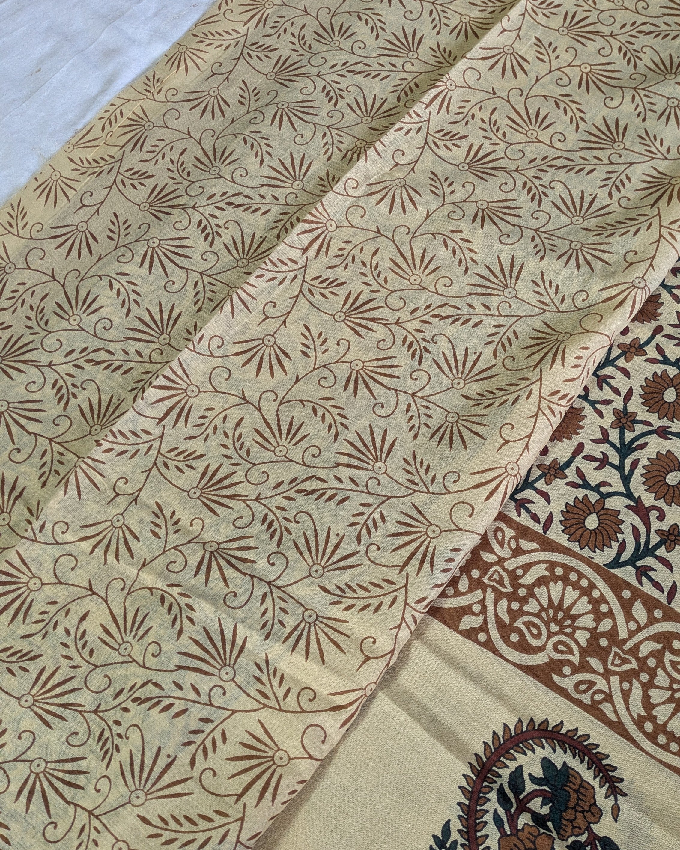 Jaypuri Cotton Sari with Blouse Piece 2