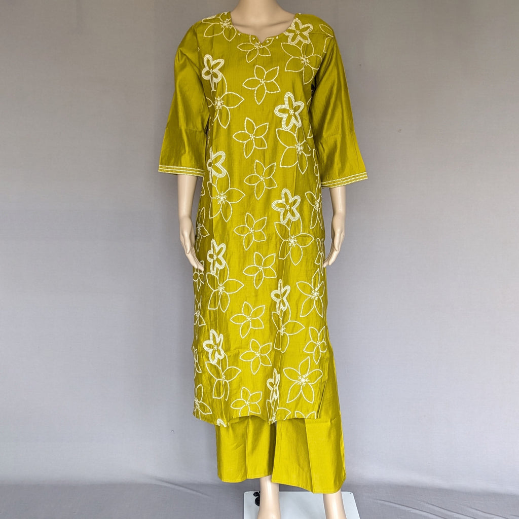 Light Green Two Piece Kurti